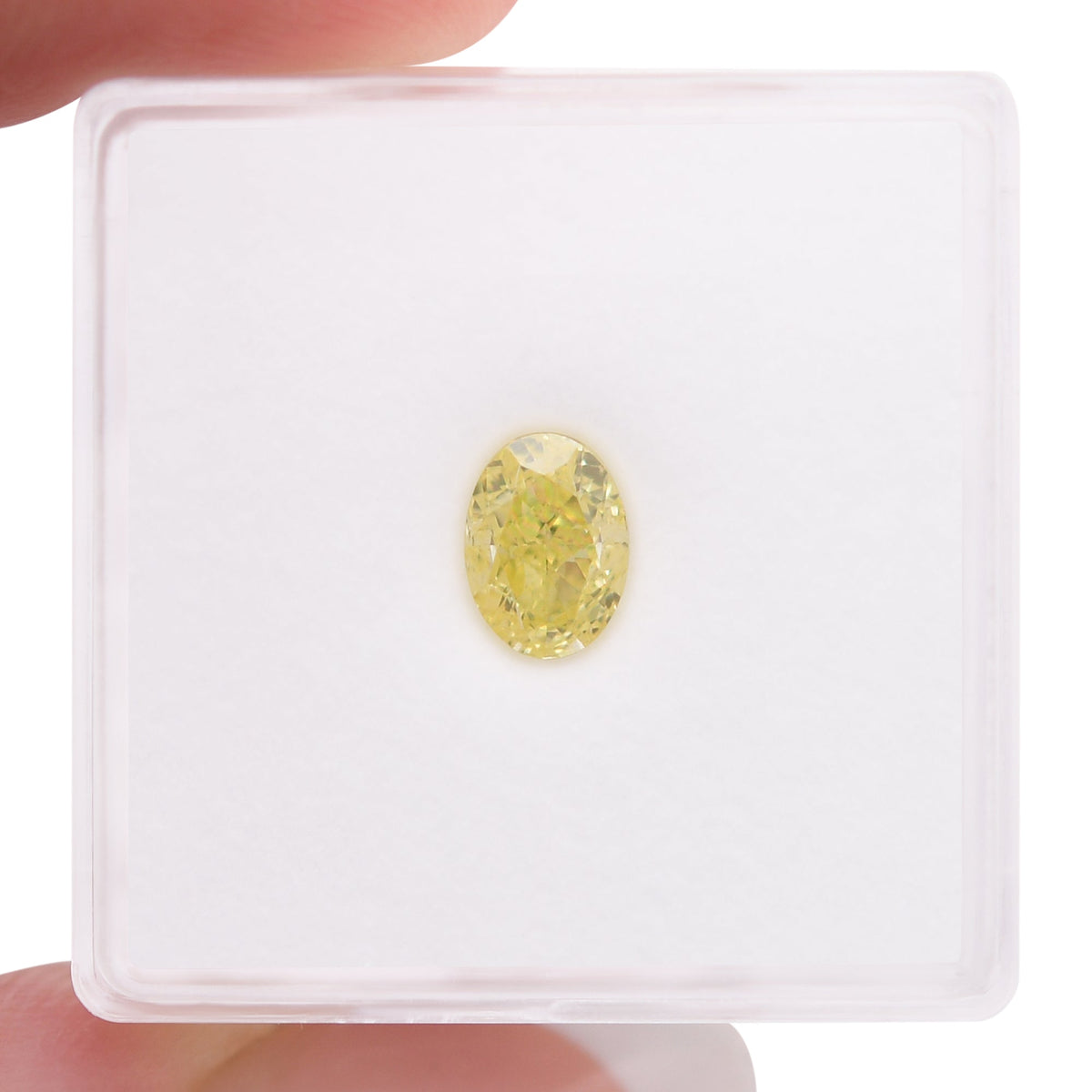 Ovaler Diamant | 1,0 ct | Intensiv gelb | SI1 | GIA | Ref. 714582