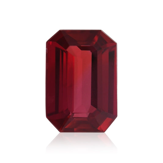 1,00 Karat roter Mosambik-Smaragd-Rubin
