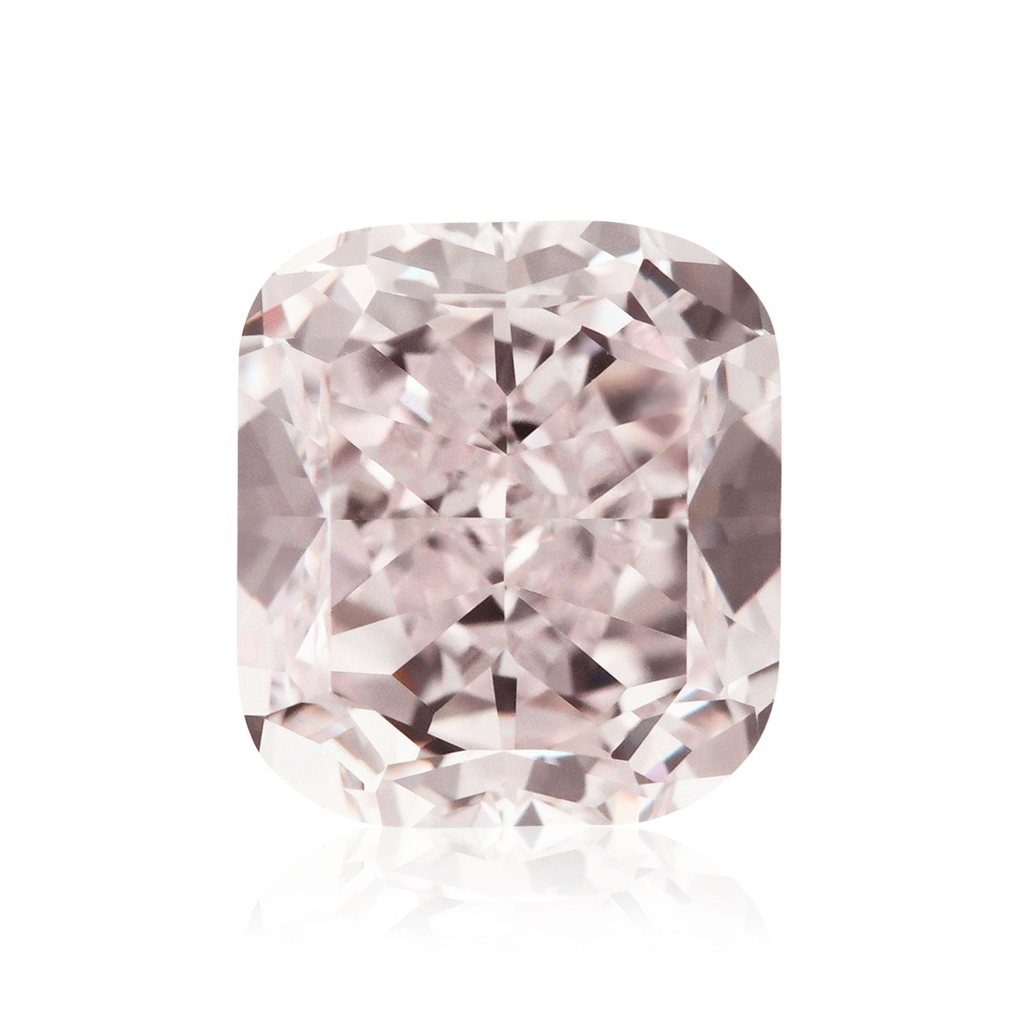 1,01 Karat sehr hellrosa Kissen-Diamant VVS2 GIA