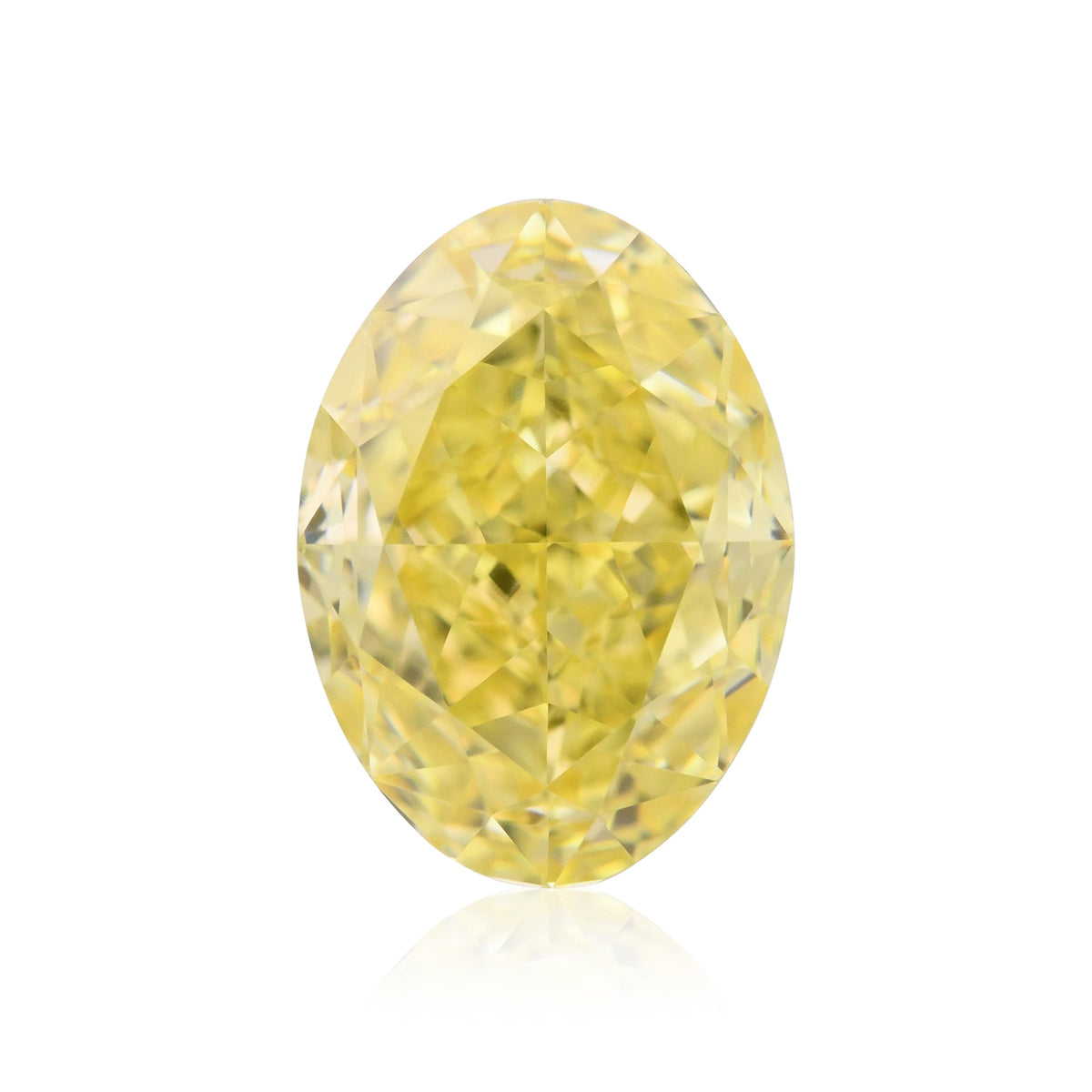 Ovaler Diamant | 1,01 ct | Intensiv gelb | VVS1 | GIA | Ref. 710468
