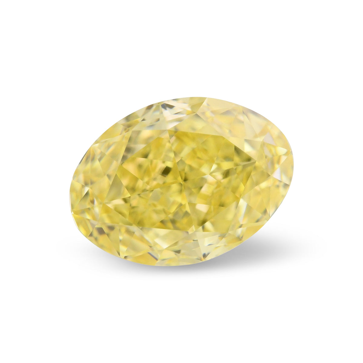 Ovaler Diamant | 1,01 ct | Intensiv gelb | VVS1 | GIA | Ref. 710468