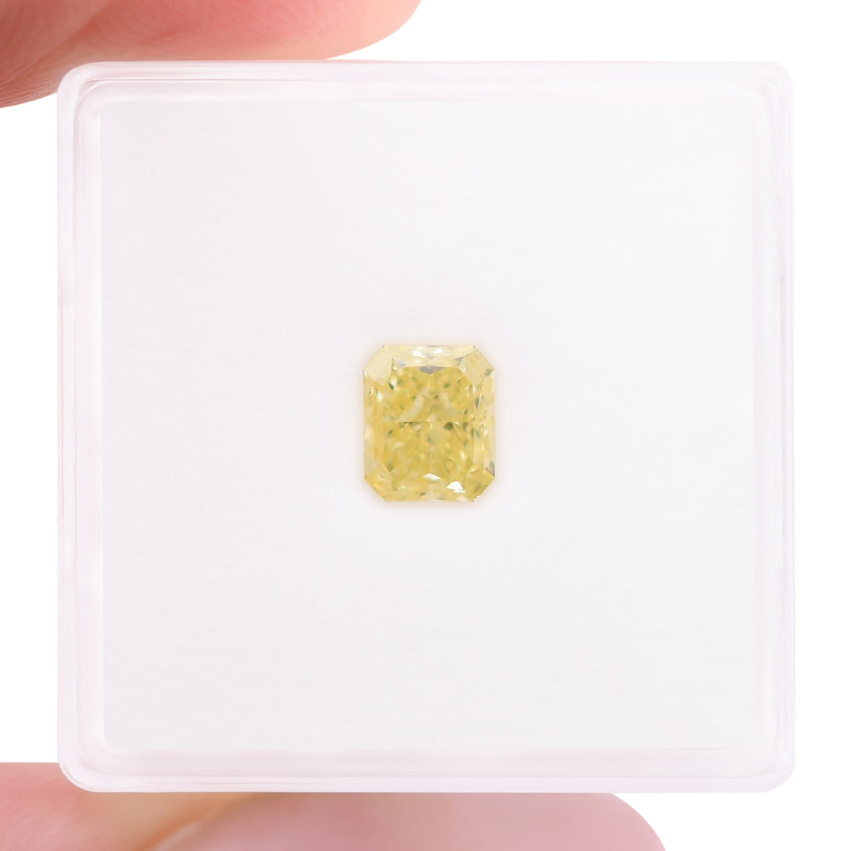 Strahlender Diamant | 1,01 ct | Intensiv gelb | VS2 | GIA | Ref. 714596