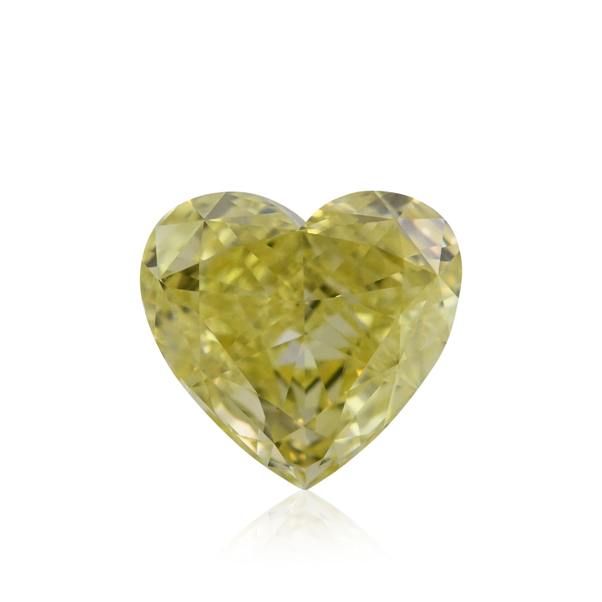 Herzförmiger Diamant | 1,01 ct | Intensiv gelb | VVS1 | GIA | Ref. 719649