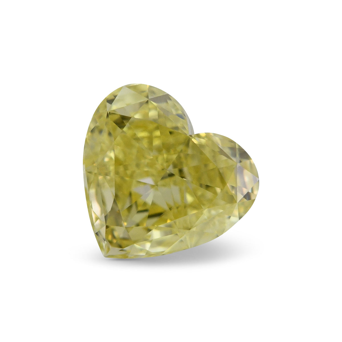 Herzförmiger Diamant | 1,01 ct | Intensiv gelb | VVS1 | GIA | Ref. 719649