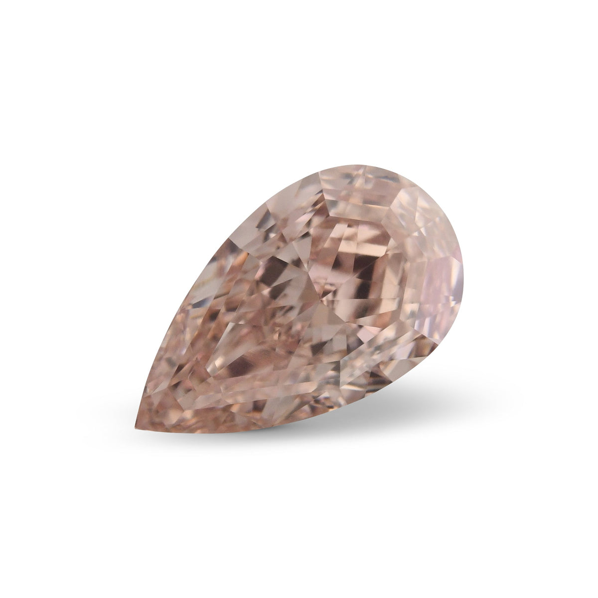 Birnenförmiger Diamant | 1,01 ct | Orange-Rosa | VS2 | GIA | Ref. 710663