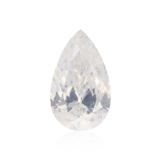 1.01 Carat Fancy White Pear Diamond SI2 GIA
