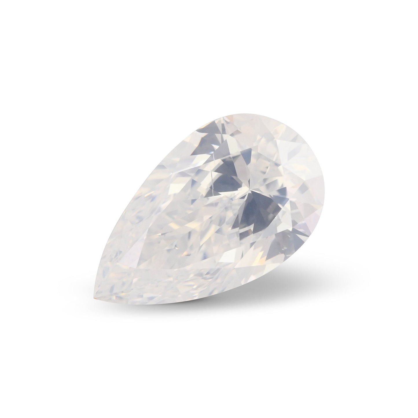 1.01 Carat Fancy White Pear Diamond SI2 GIA
