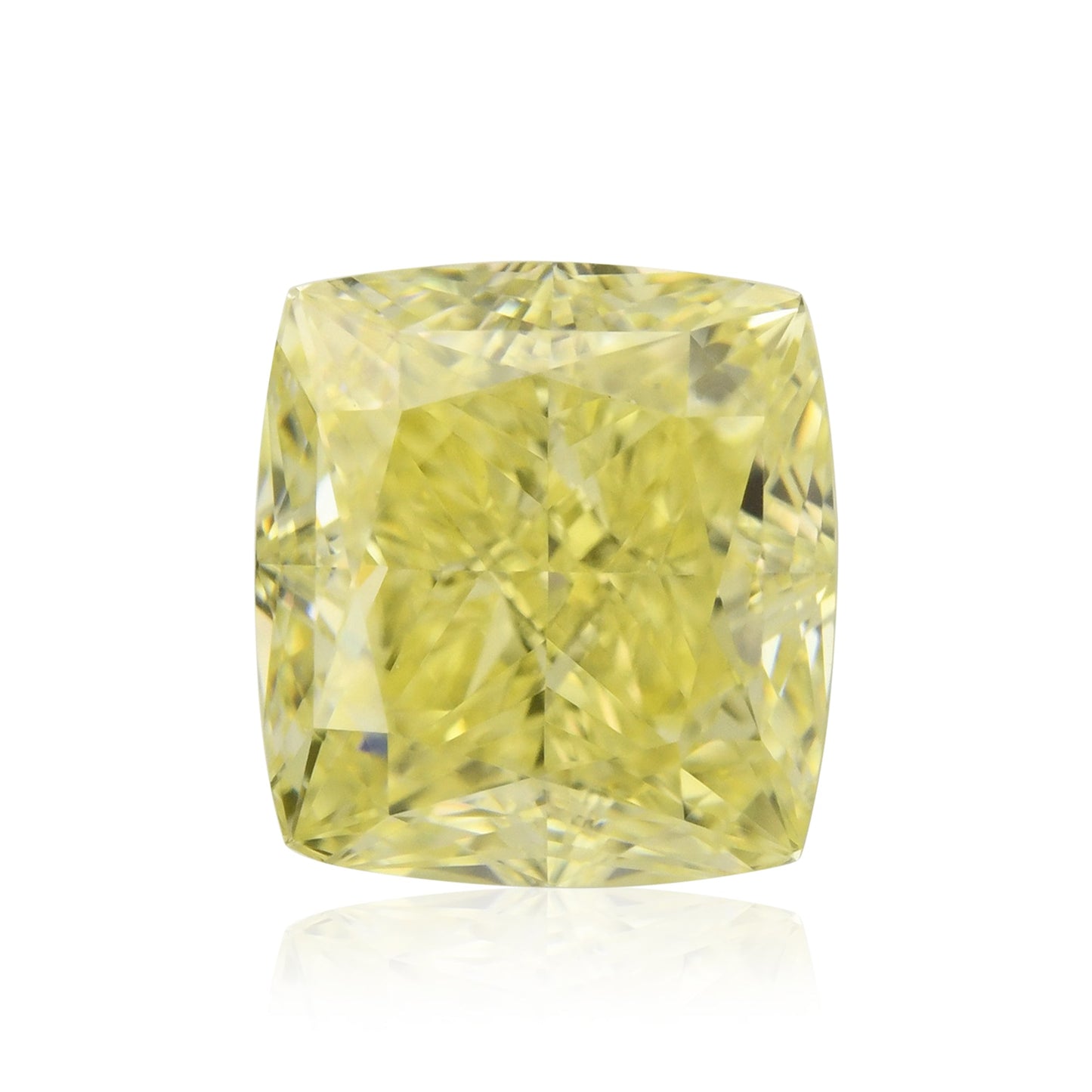 1.01 Carat Fancy Yellow Cushion Diamond VVS2 GIA
