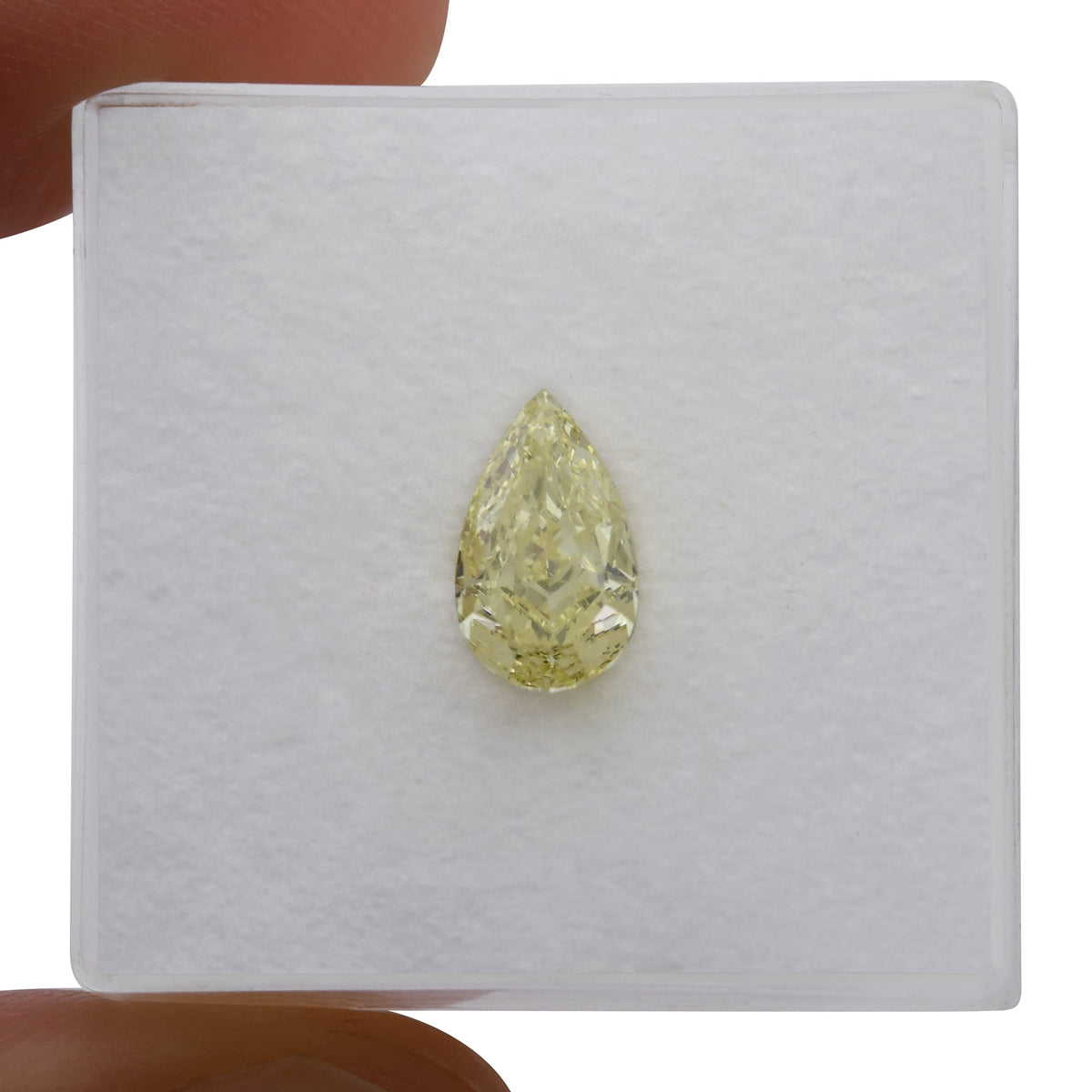 Birnenförmiger Diamant | 1,01 ct | Gelbgold | VVS2 | GIA | Ref. 715400