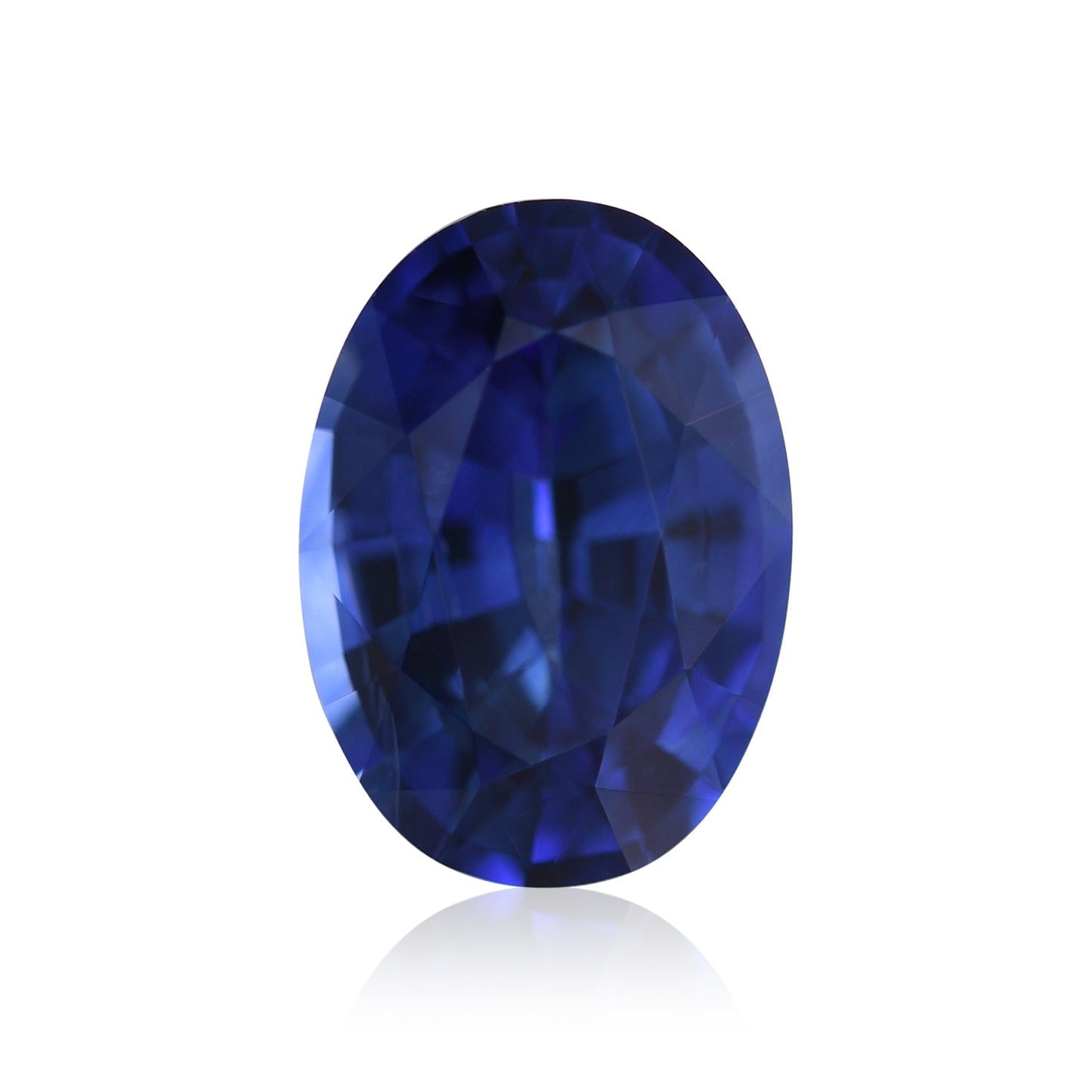 1,01 Karat blauer ovaler Saphir aus Sri Lanka