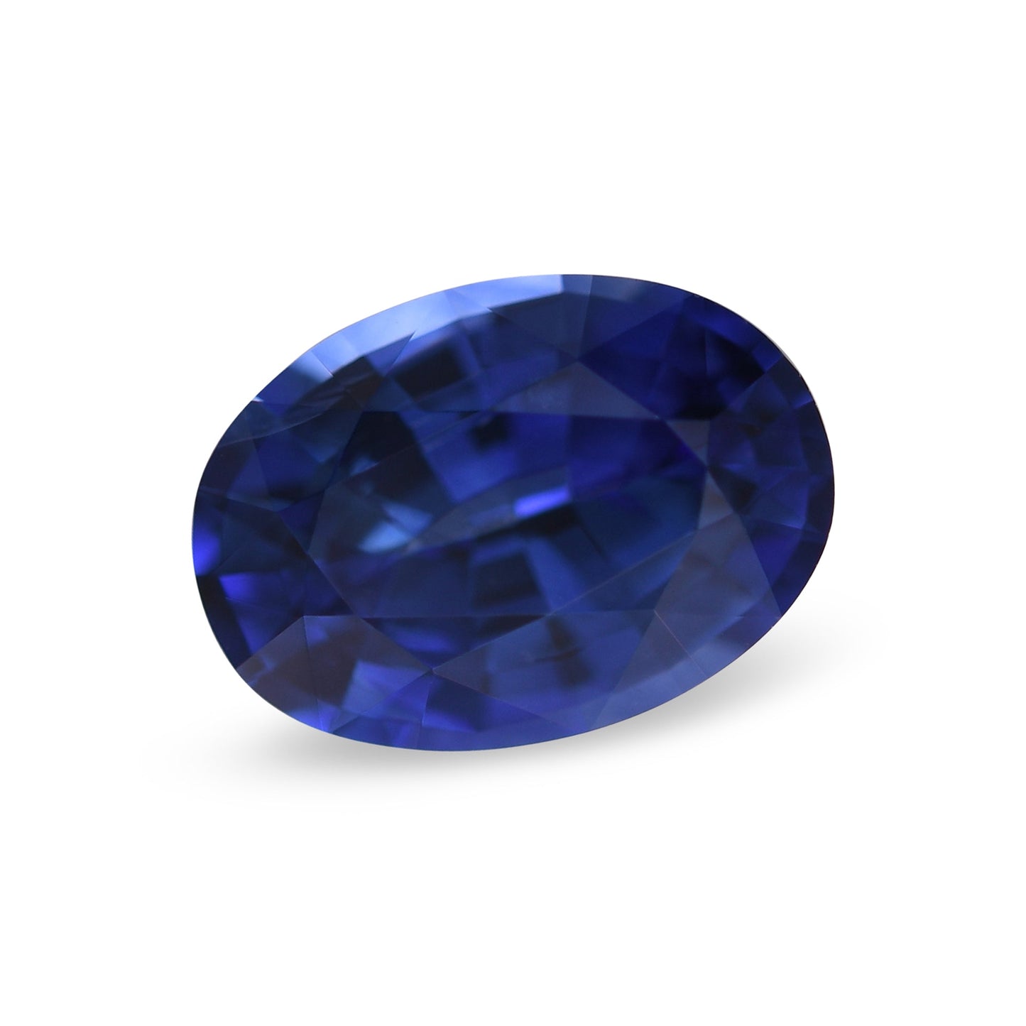 1,01 Karat blauer ovaler Saphir aus Sri Lanka