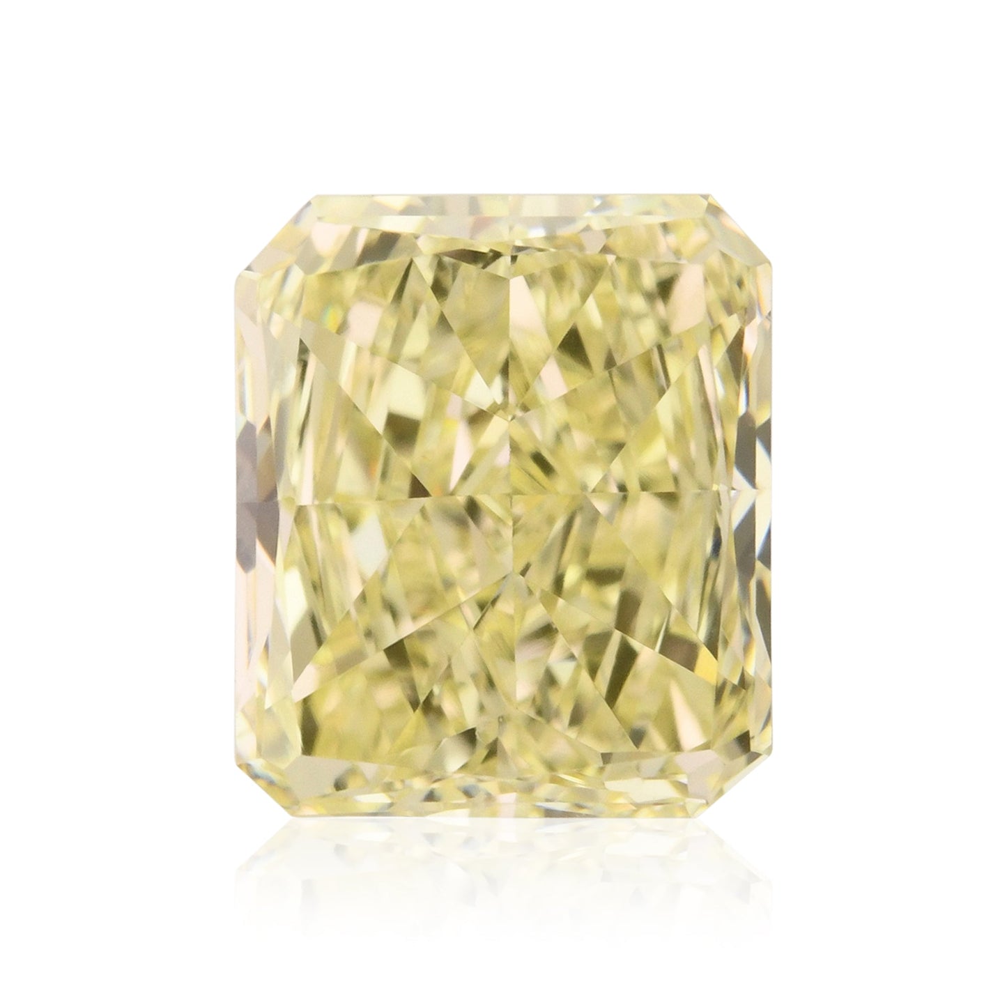 1,01 Karat hellgelber, strahlender Diamant, VS2, GIA