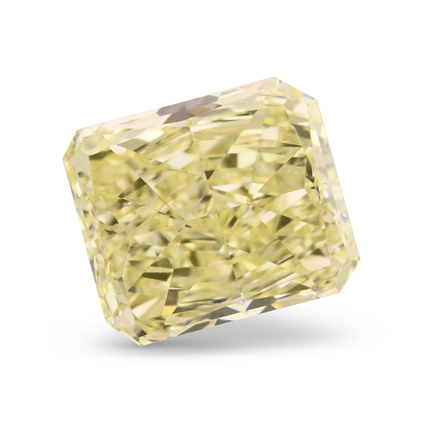 1,01 Karat hellgelber, strahlender Diamant, VS2, GIA