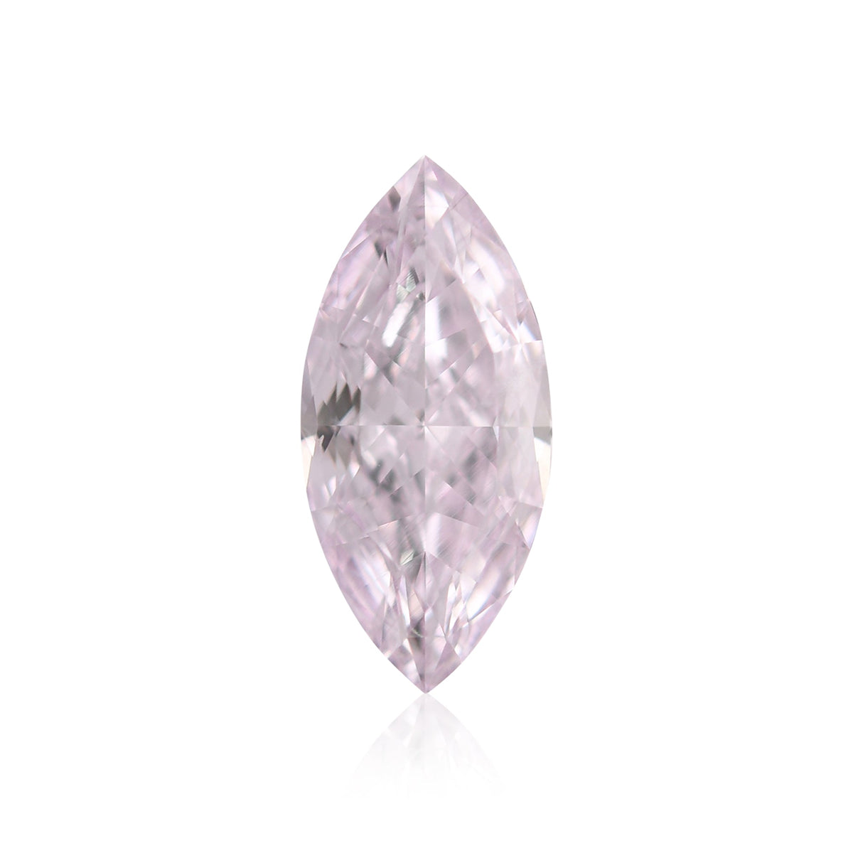 Marquise-Diamant | 1,02 ct | Fancy Light Purplish Pink | I1 | GIA | Ref 716527