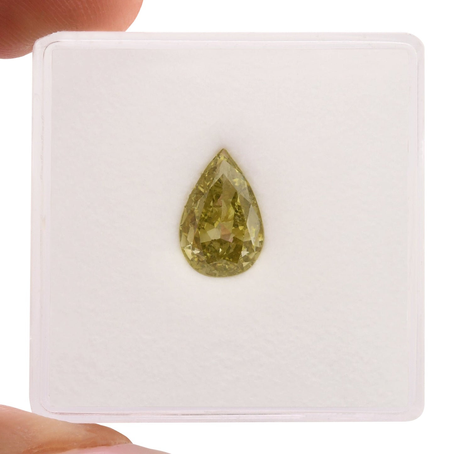 1,03 Karat Chamäleon-Birnen-Diamant SI2 GIA