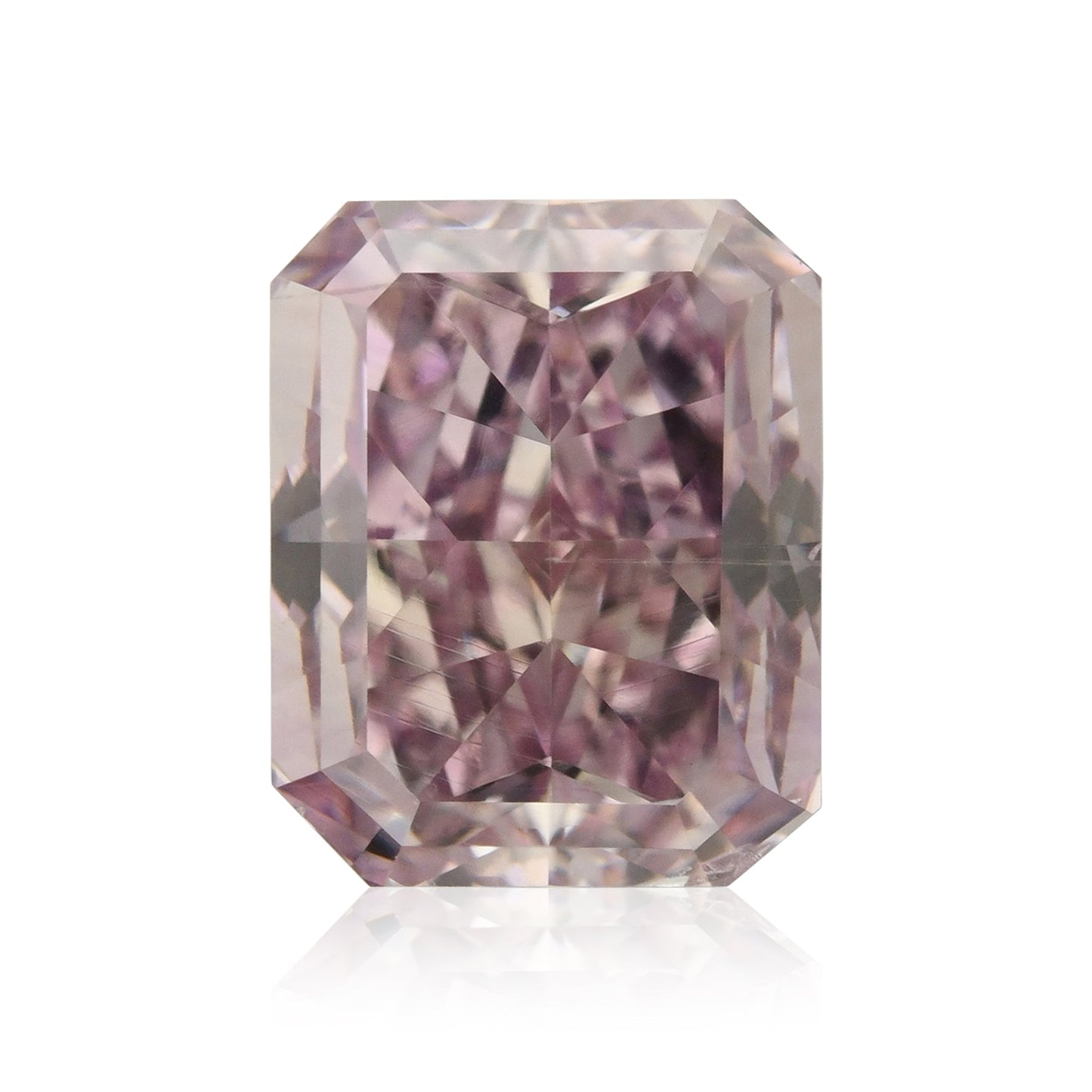 1,03 Karat Fancy Purple Pink Radiant Diamant SI1 GIA