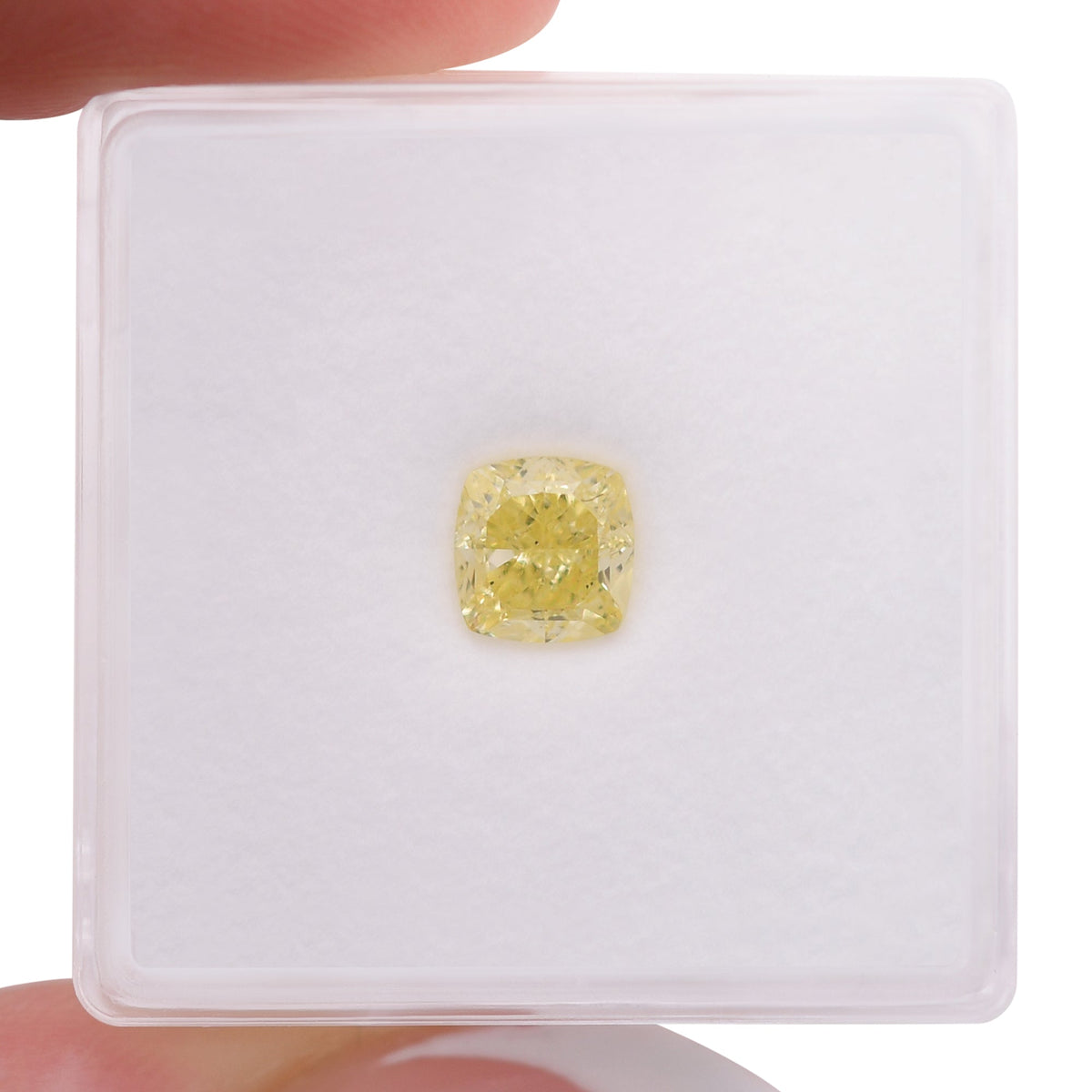 Kissenförmiger Diamant | 1,03 ct | Gelbschliff | Reinheitsgrad VS2 | GIA-zertifiziert | Ref. 714616