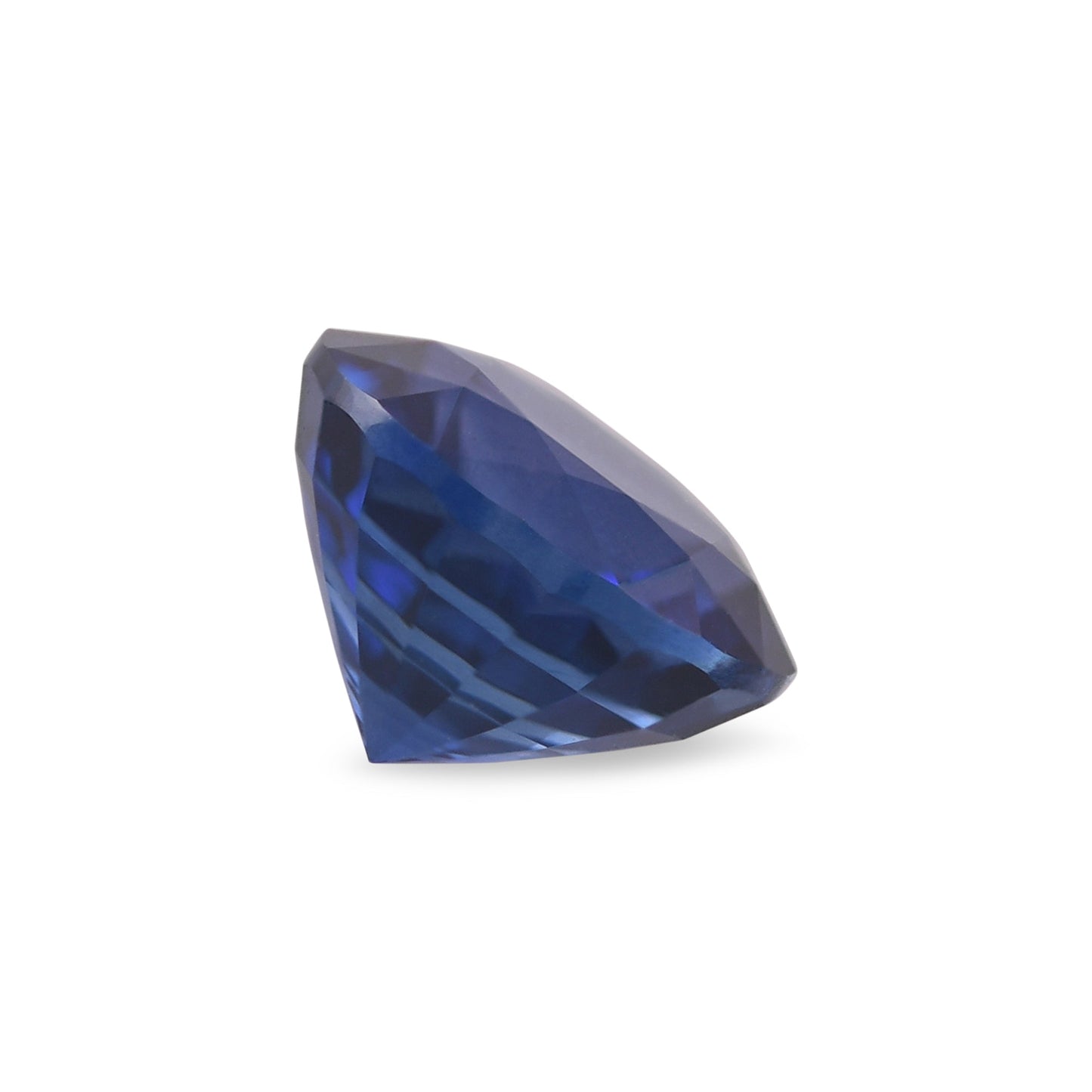 1,03 Karat blauer runder Saphir aus Sri Lanka
