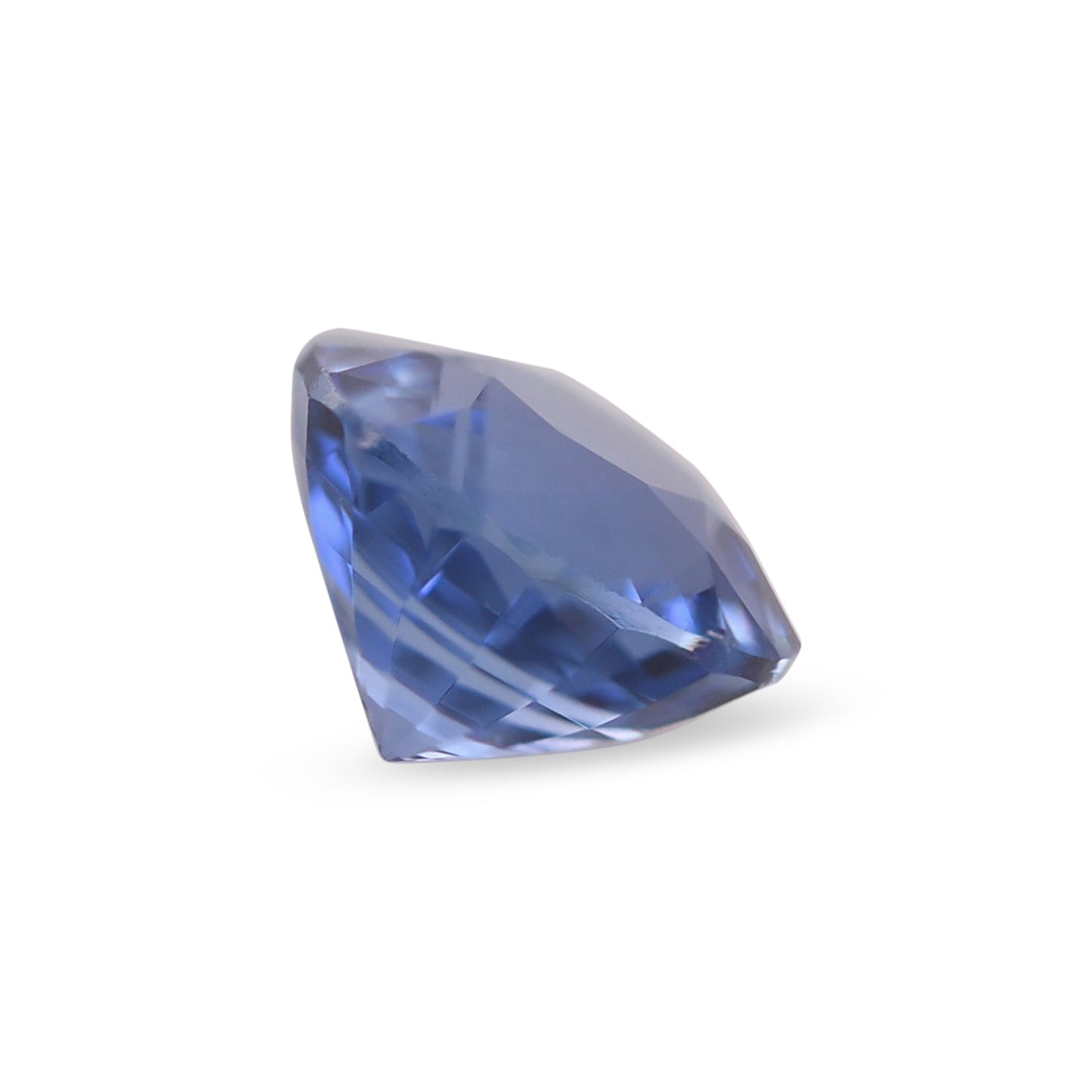 1,04 Karat blauer runder Saphir aus Sri Lanka