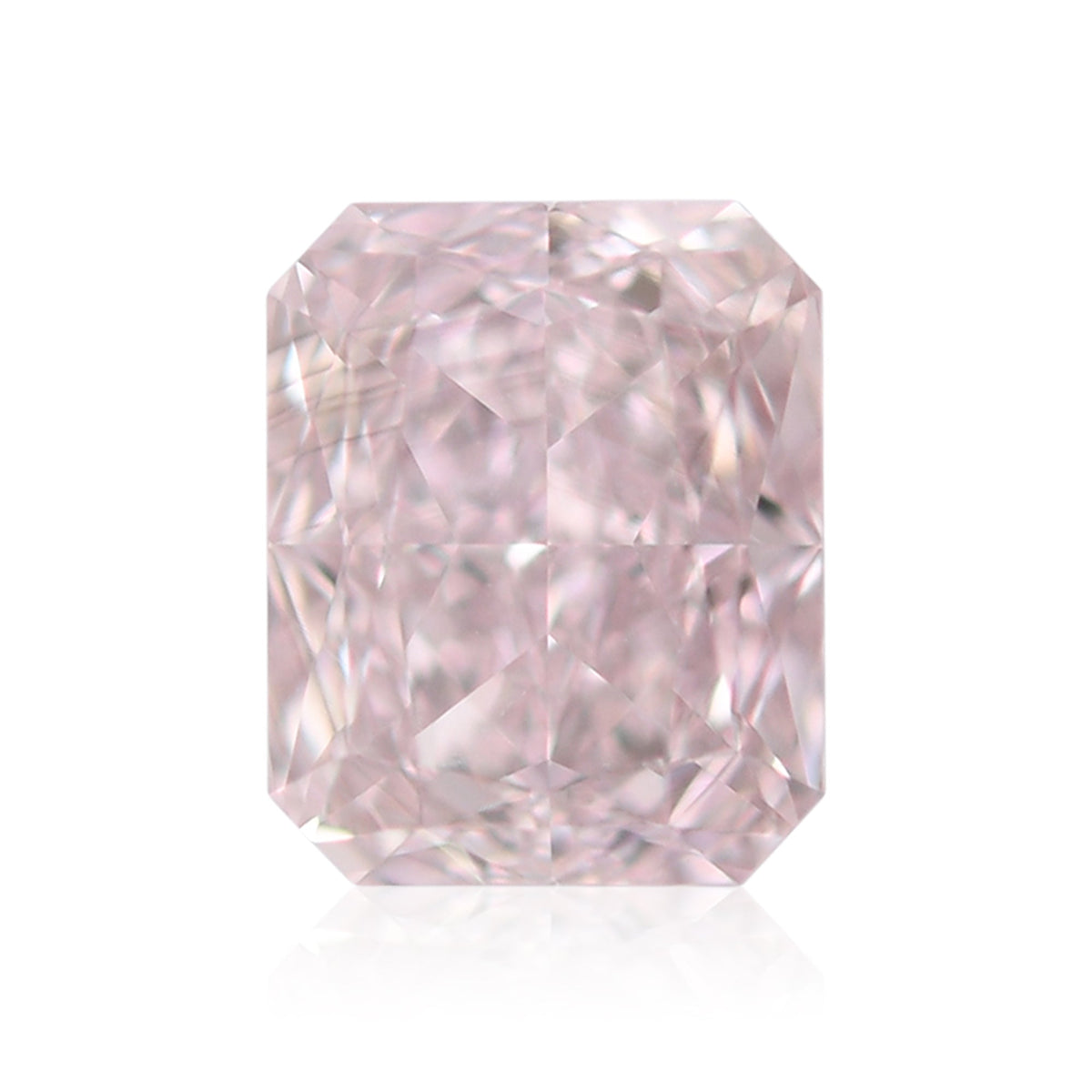 1,05 Karat Fancy Brownish Pink Radiant VS2 GIA