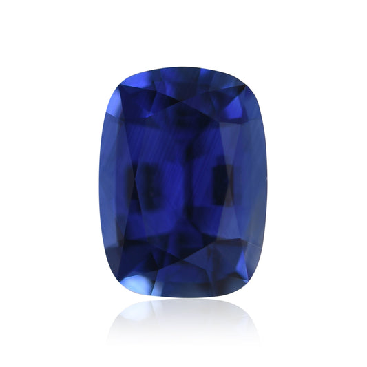 1,05 Karat blauer Kissen-Saphir aus Sri Lanka
