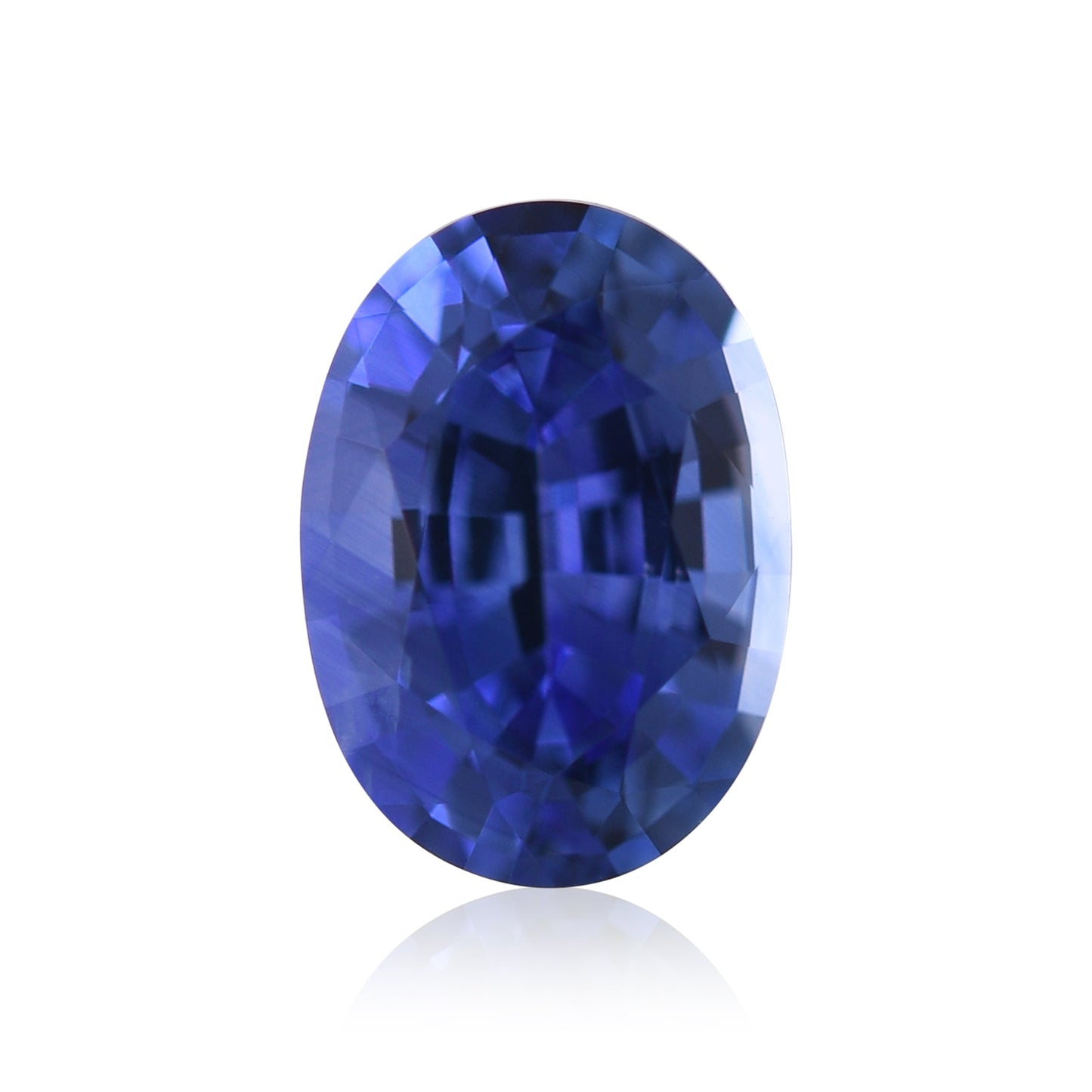 1,06 Karat blauer ovaler Saphir aus Sri Lanka