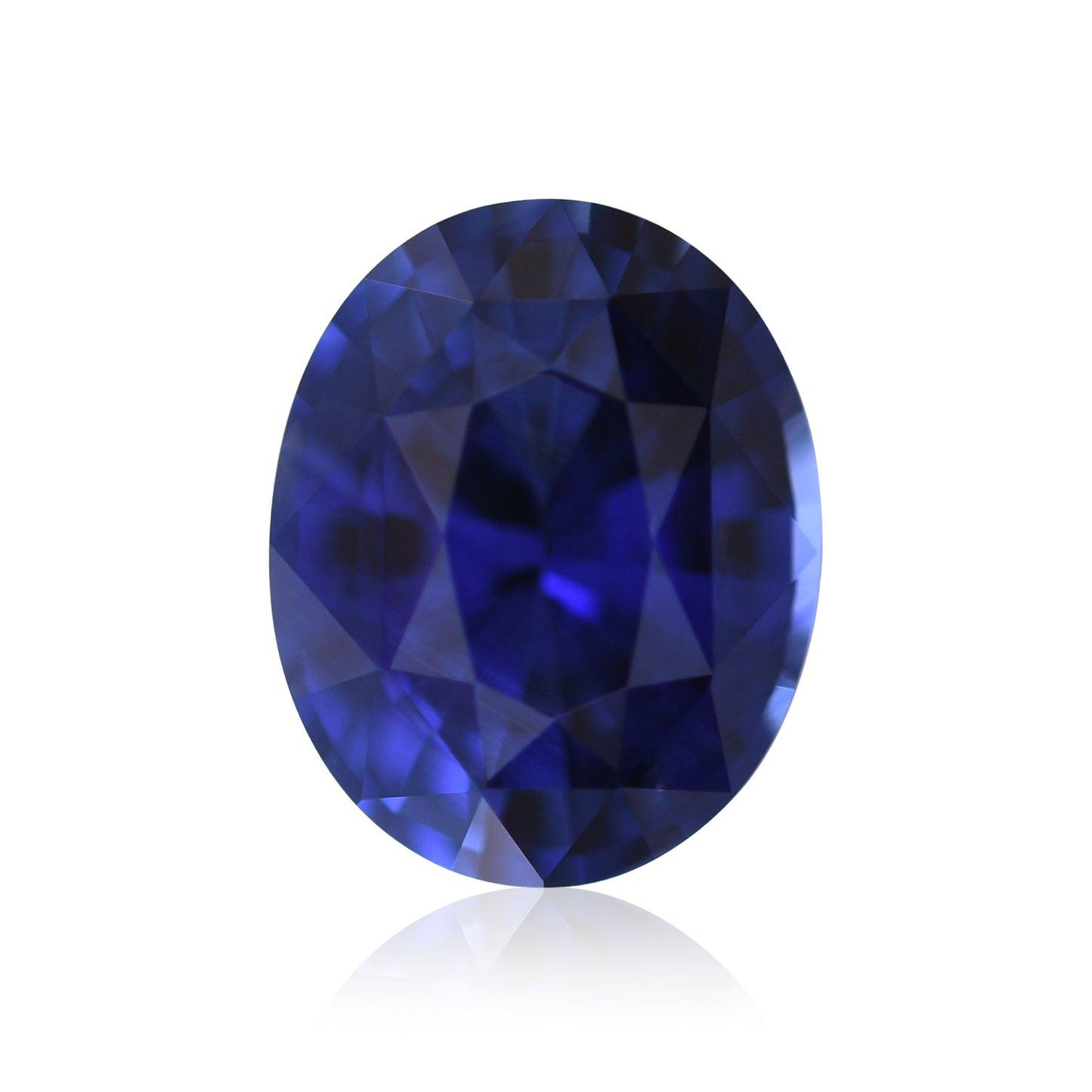 1,06 Karat blauer ovaler Saphir aus Sri Lanka