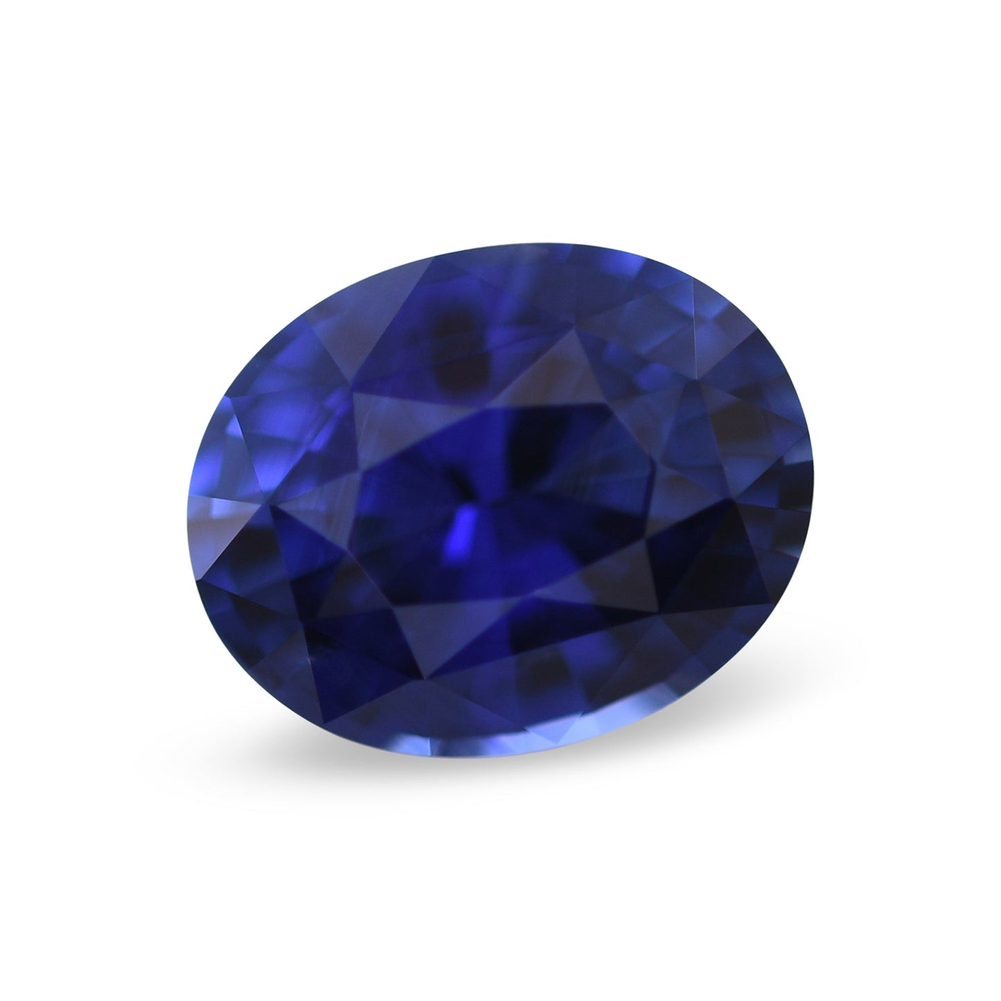 1,06 Karat blauer ovaler Saphir aus Sri Lanka