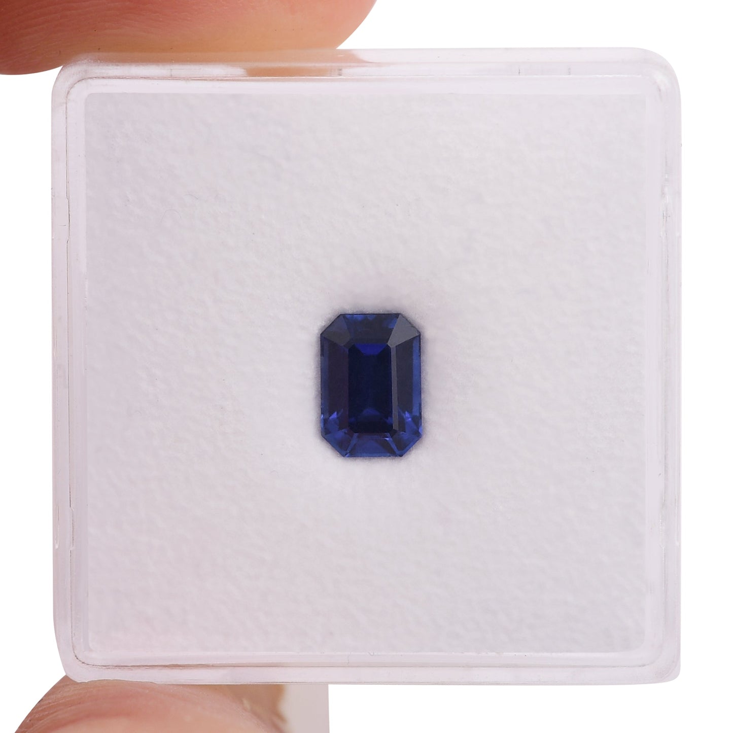 1,06 Karat blauer Smaragd-Saphir aus Sri Lanka