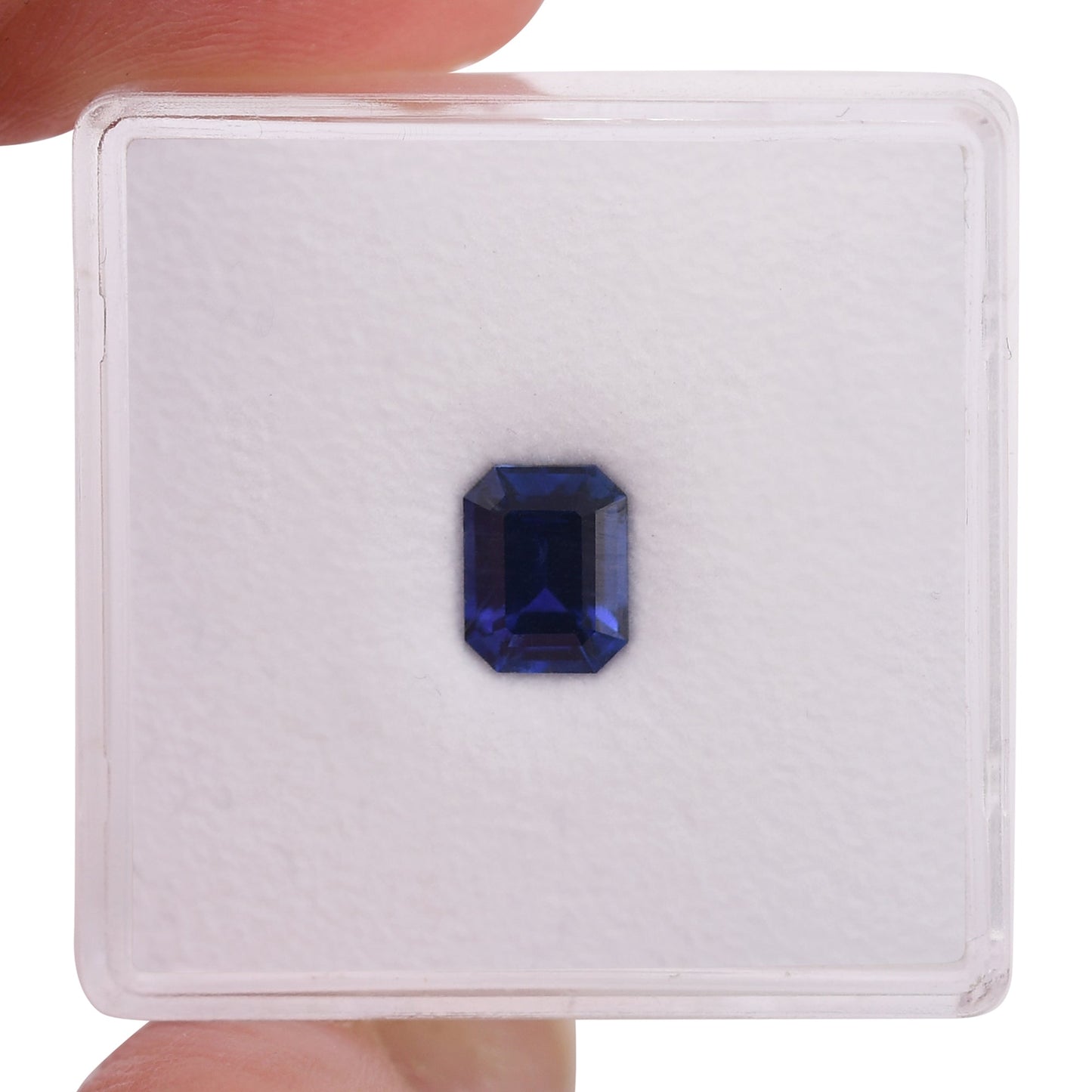 1,06 Karat blauer Smaragd-Saphir aus Sri Lanka