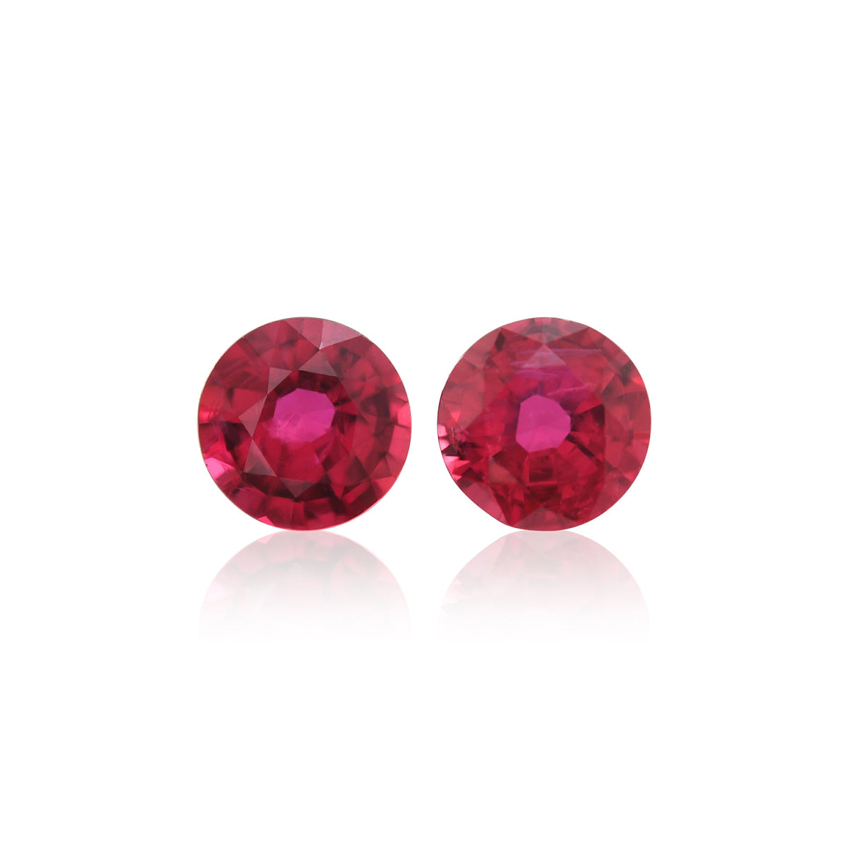 Runder Rubin | 1,07 ct | Rot | Ref. 711362