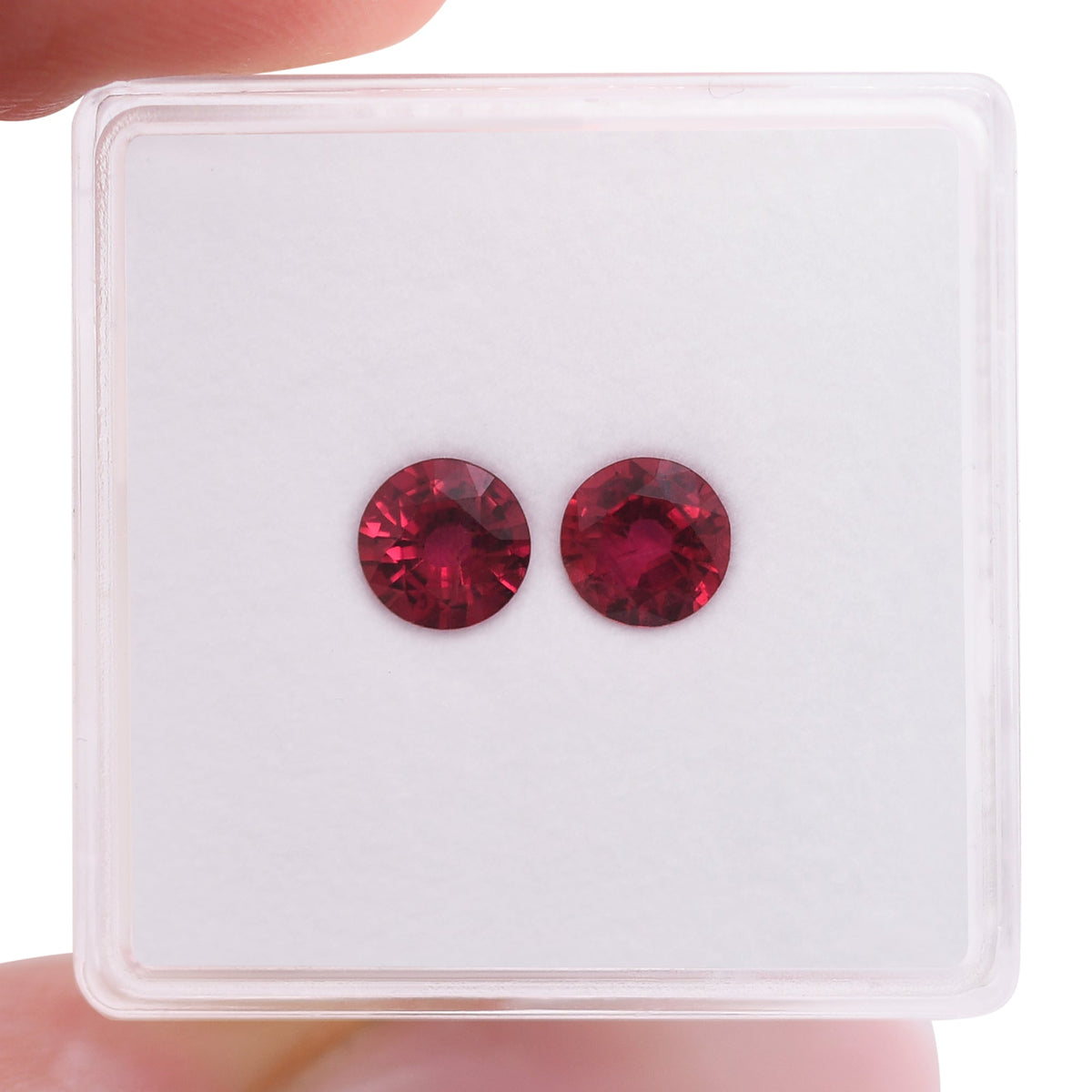 Runder Rubin | 1,07 ct | Rot | Ref. 711362