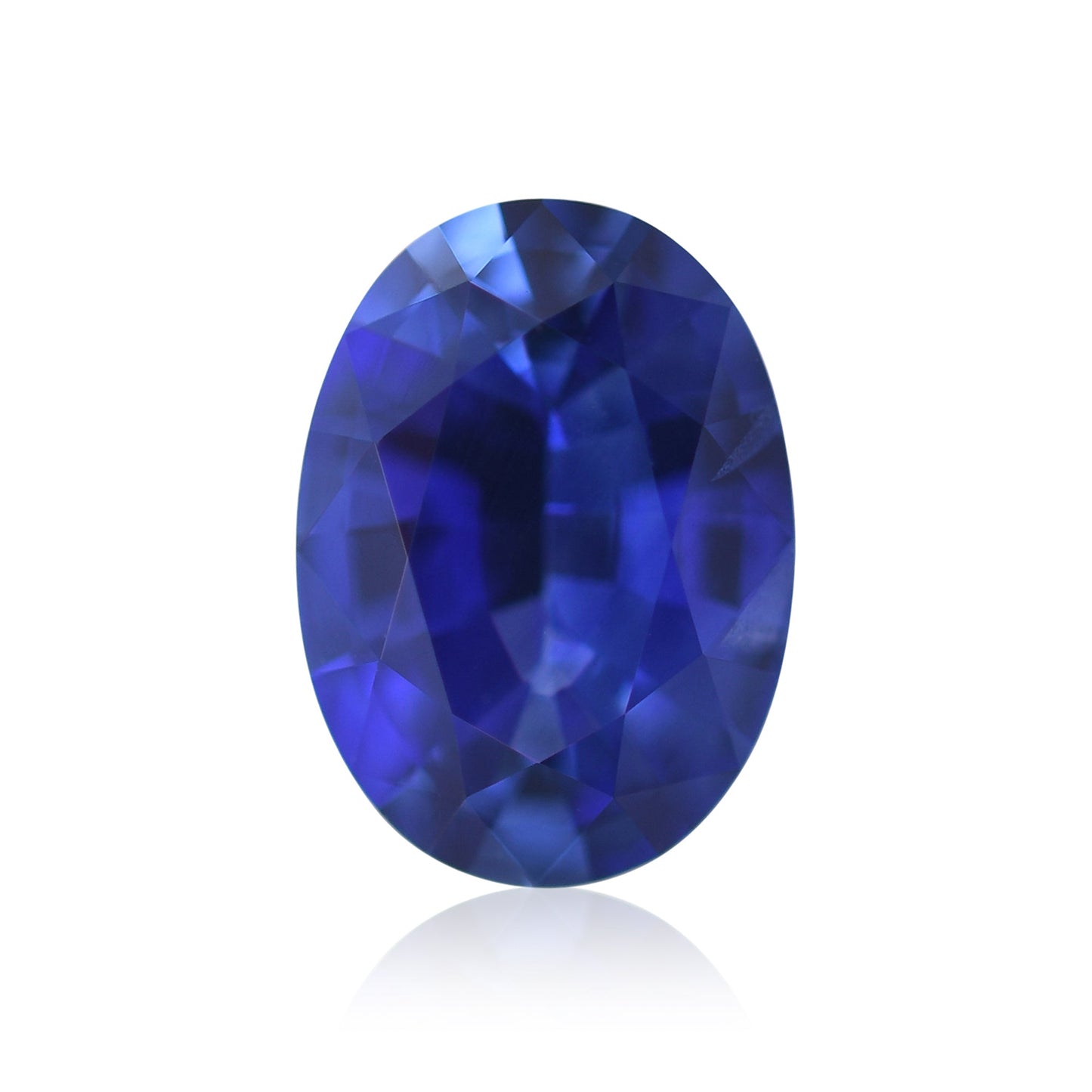 1,08 Karat blauer ovaler Saphir aus Sri Lanka