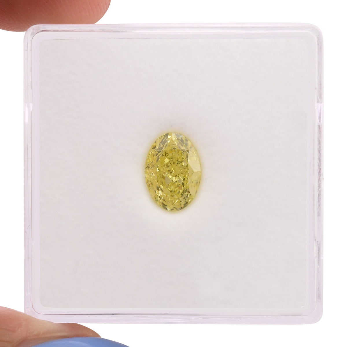 Ovaler Diamant | 1,08 ct | Gelbgold | VS1 | GIA-zertifiziert | Ref. 715401