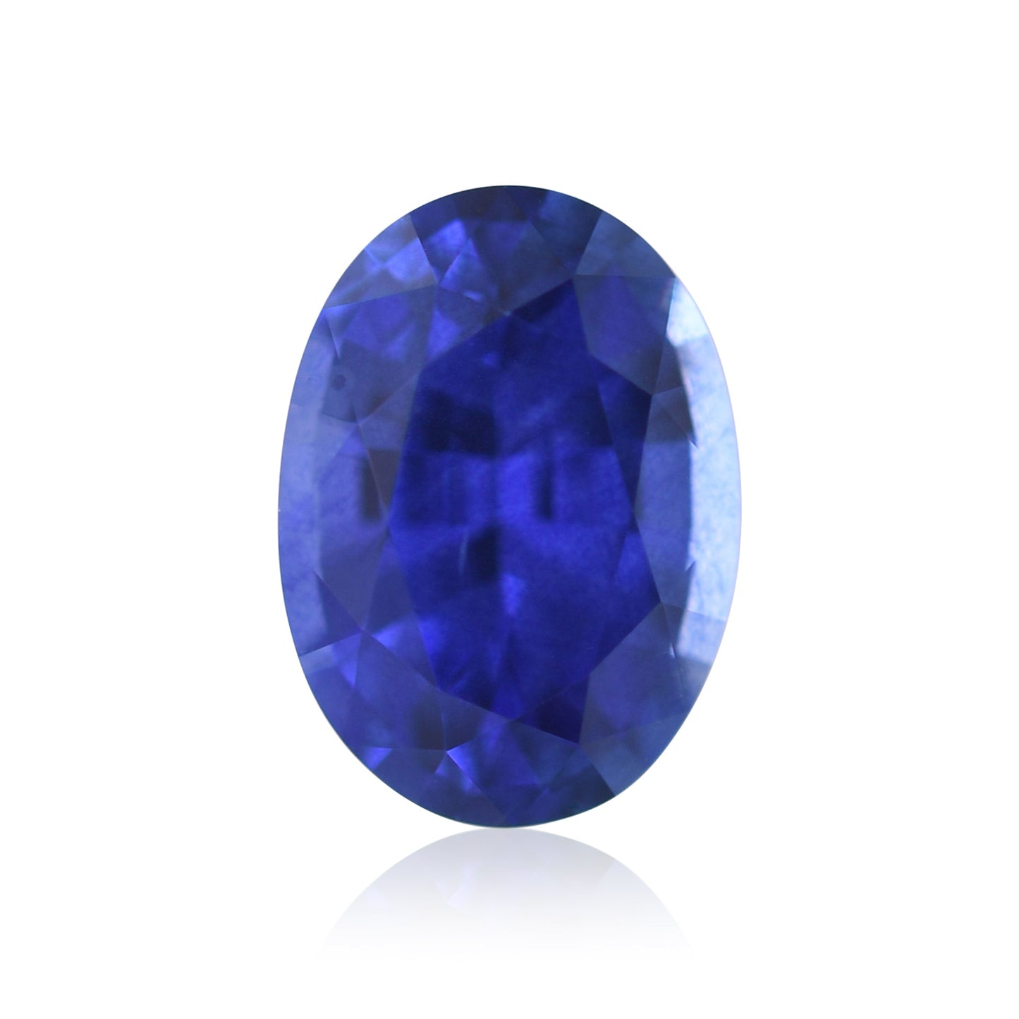 1,08 Karat blauer ovaler Saphir aus Sri Lanka
