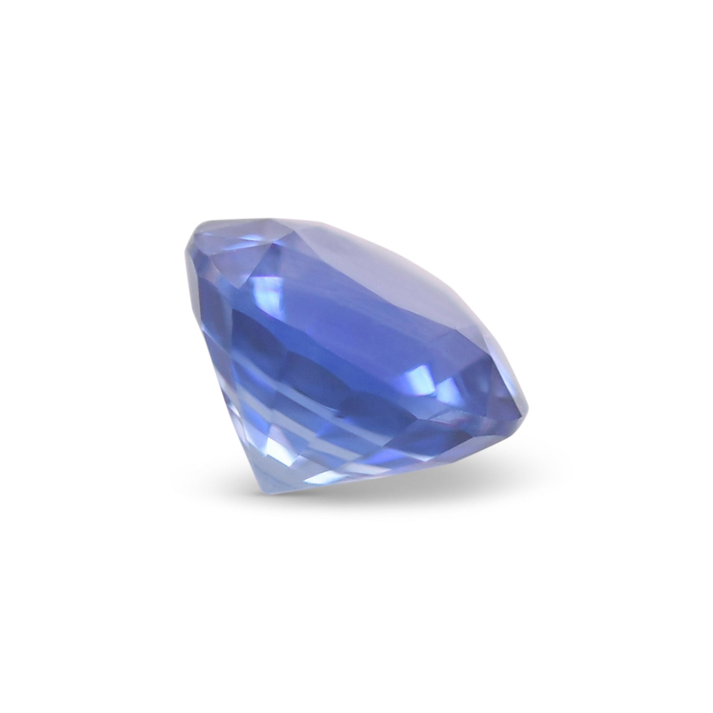 1,08 Karat blauer runder Saphir aus Sri Lanka