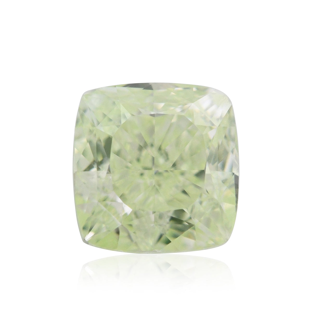 Cushion Diamond | 1.09 ct | Fancy Intense Yellowish Green | VS2 | GIA | Ref 721329