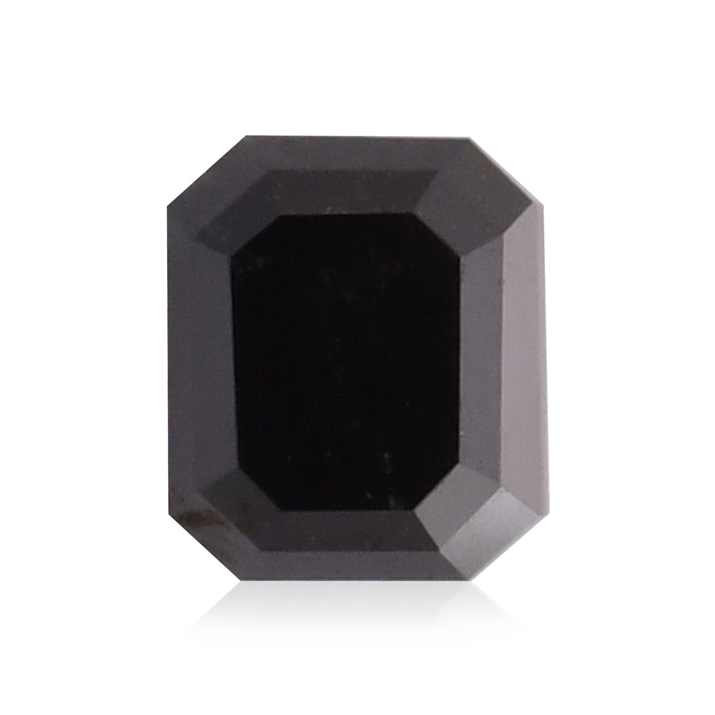 1,10 Karat Fancy Black Emerald Diamond GIA