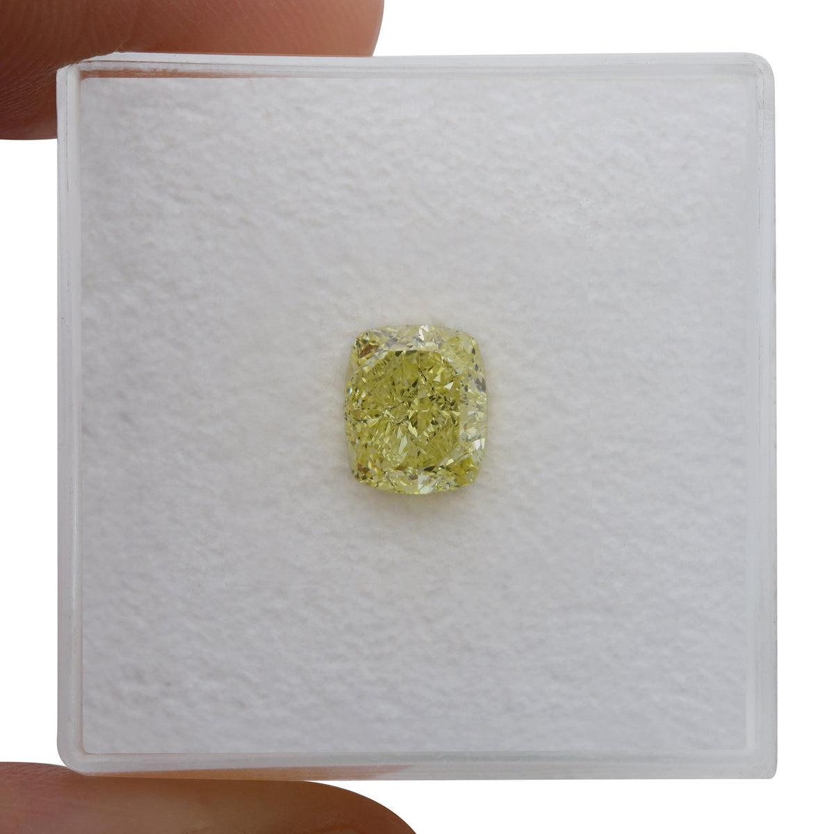 Kissenförmiger Diamant | 1,11 ct | Gelbschliff | VVS1 | GIA | Ref. 717268