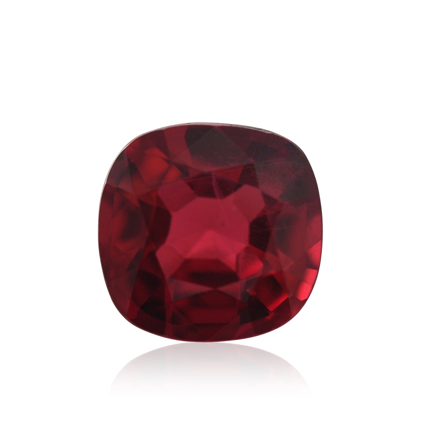 1,12 Karat roter Mosambik-Kissenrubin