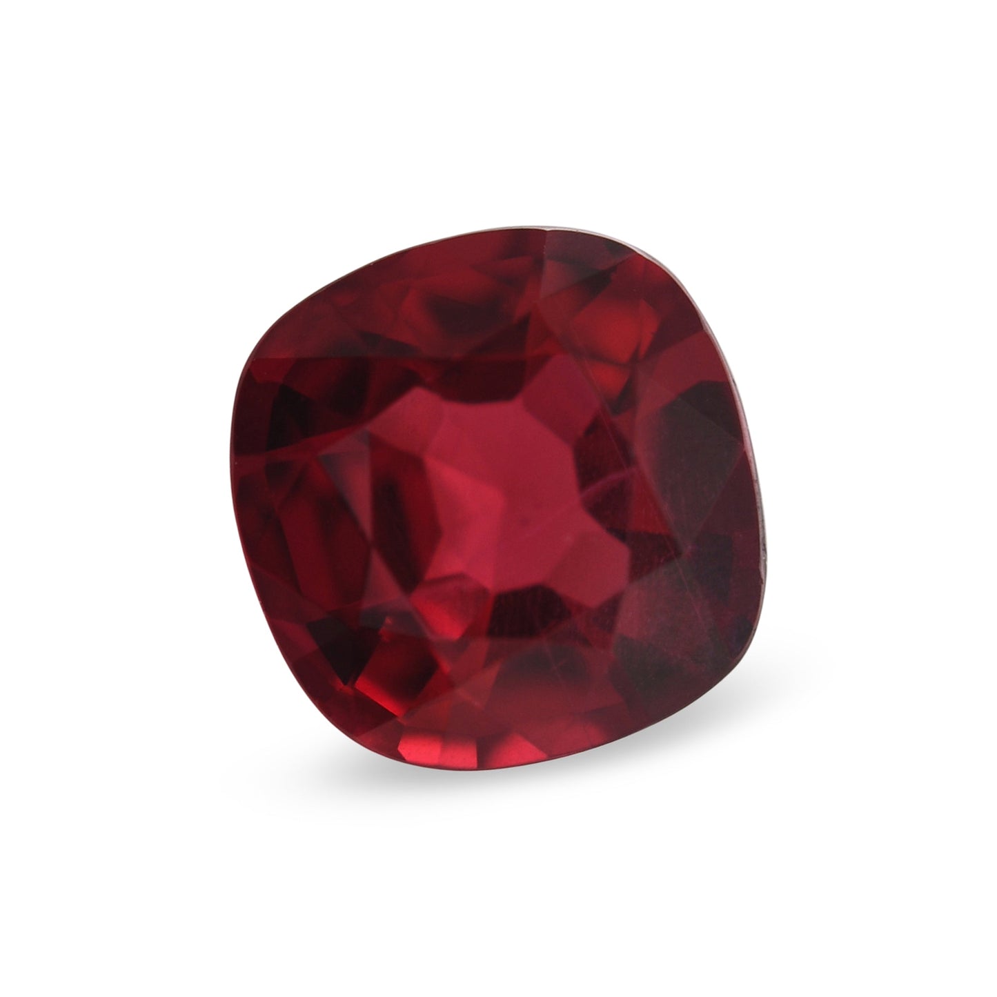 1,12 Karat roter Mosambik-Kissenrubin