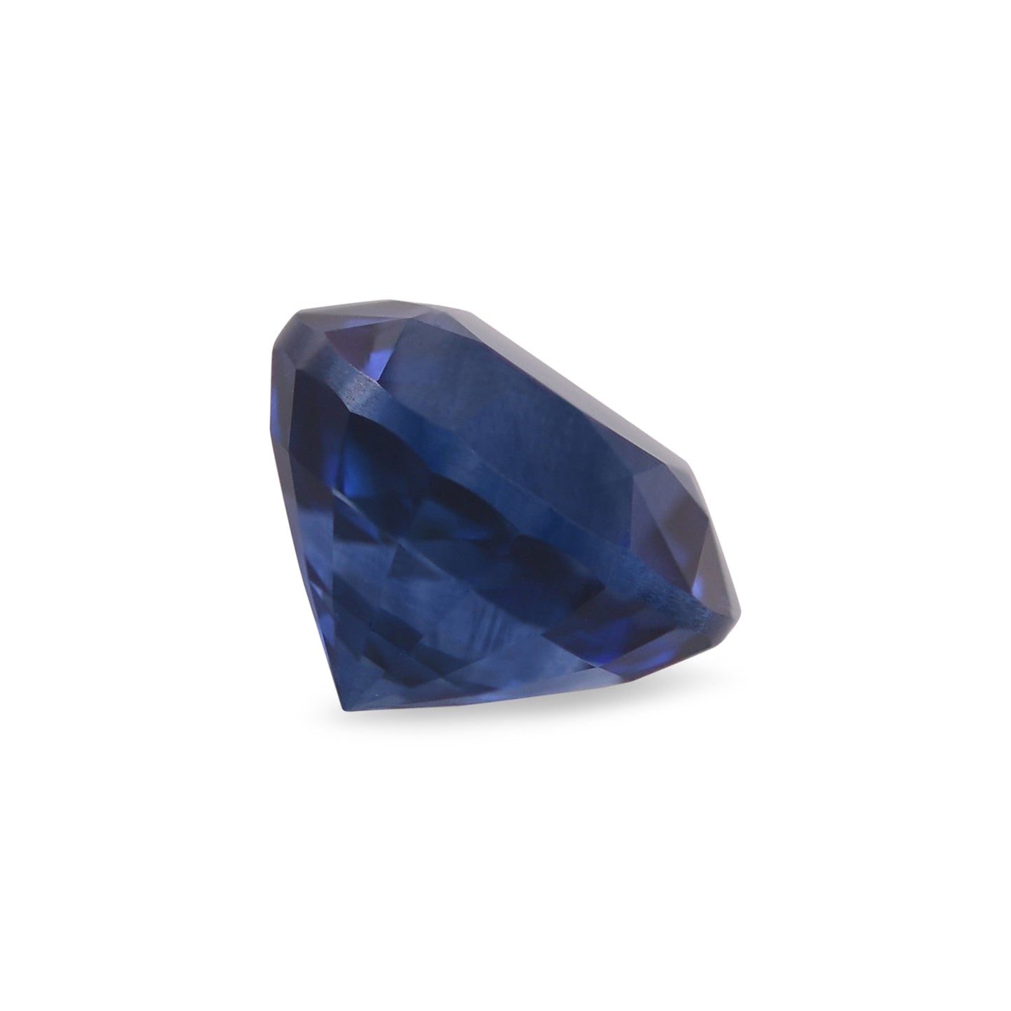 1,15 Karat blauer runder Saphir aus Sri Lanka