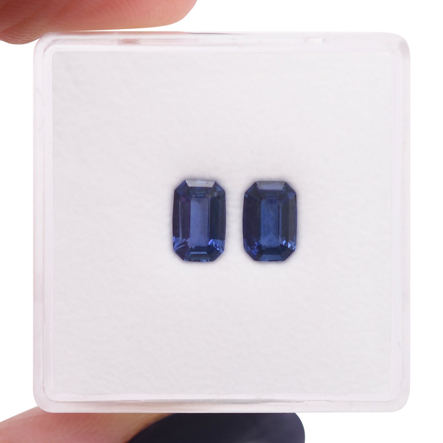 1,16 Karat blauer Smaragd-Saphir aus Sri Lanka