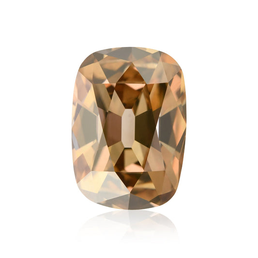 1,16 Karat Fancy Yellow Brown Cushion Diamond VS2 GIA