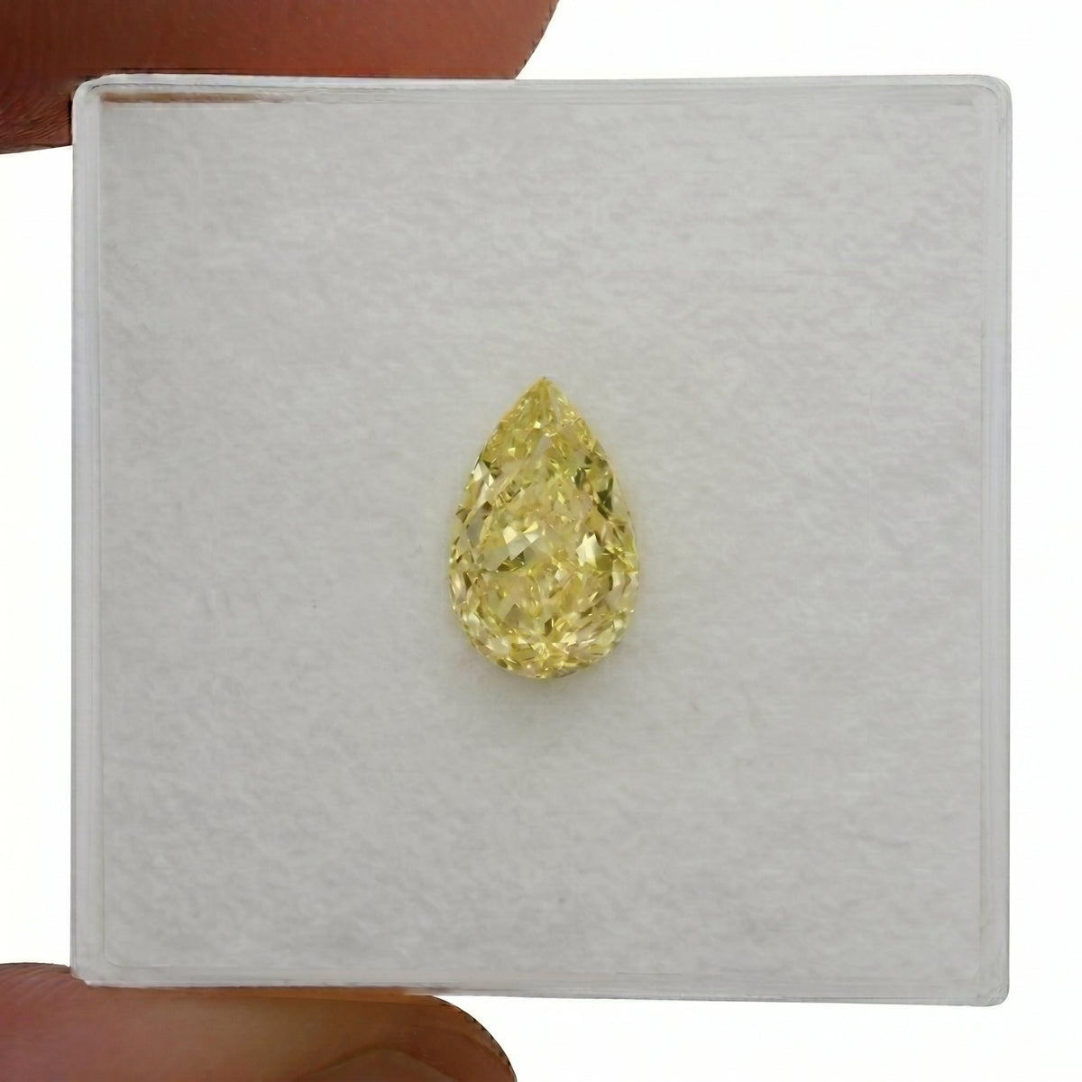Pear Diamond | 1.17 ct | Fancy Yellow | IF | GIA | Ref 715898