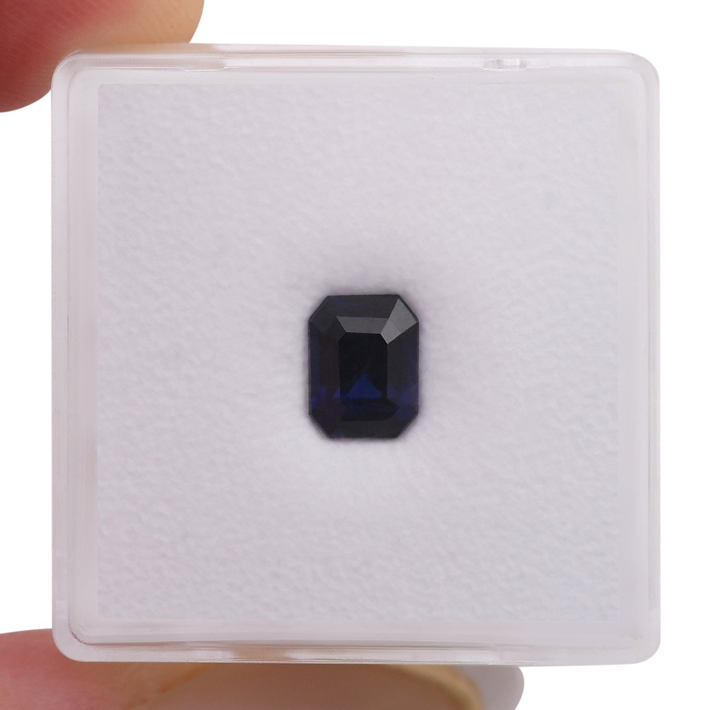 1,17 Karat blauer Smaragd-Saphir aus Sri Lanka