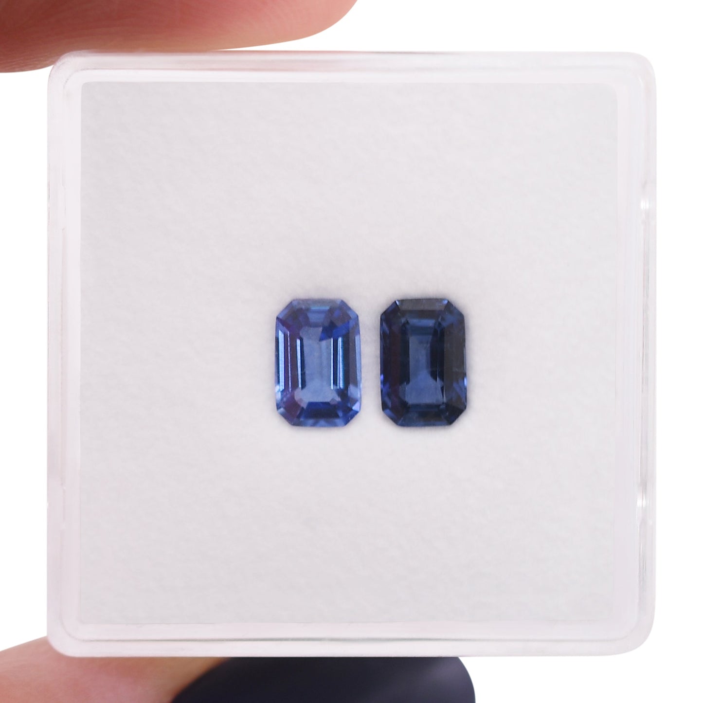 1,19 Karat blauer Smaragd-Saphir aus Sri Lanka