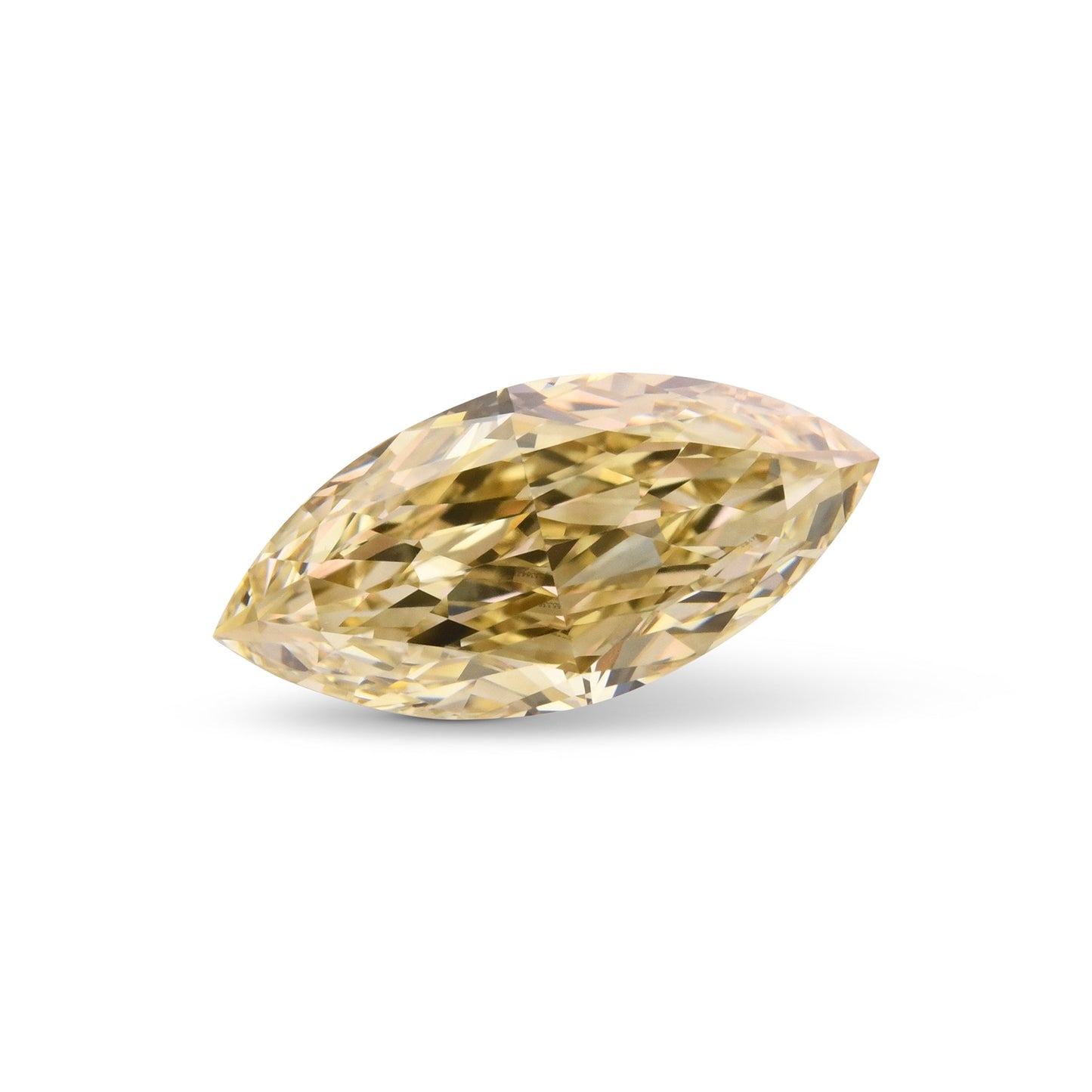 1.21 Carat Fancy Brownish Yellow Marquise Diamond VS2 GIA