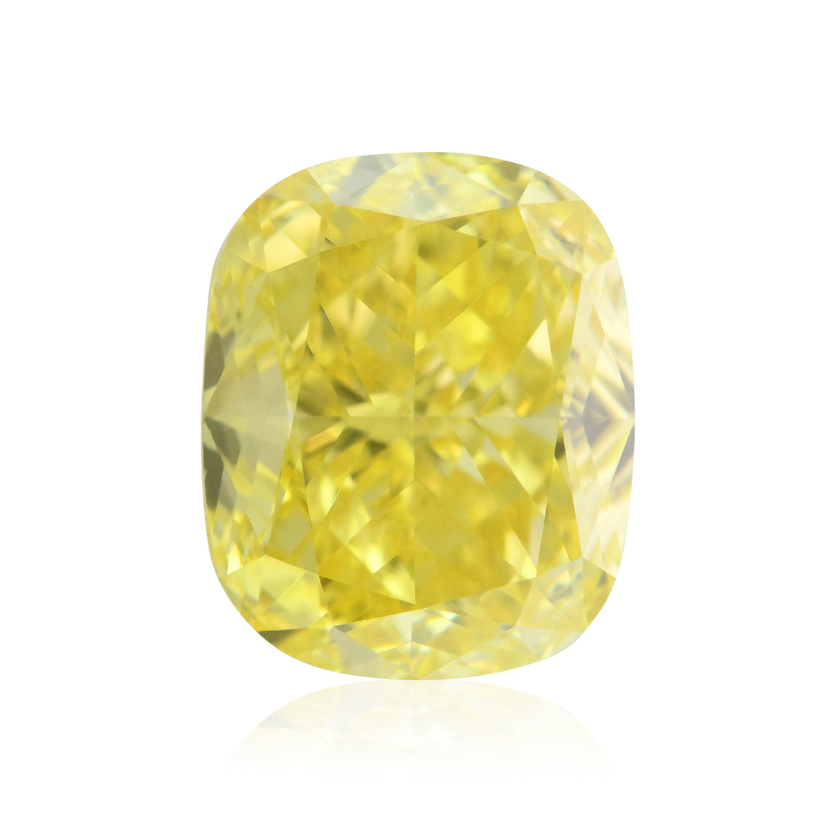 Kissenförmiger Diamant | 1,21 ct | Fancy Vivid Yellow | VS1 | GIA | Ref. 721433