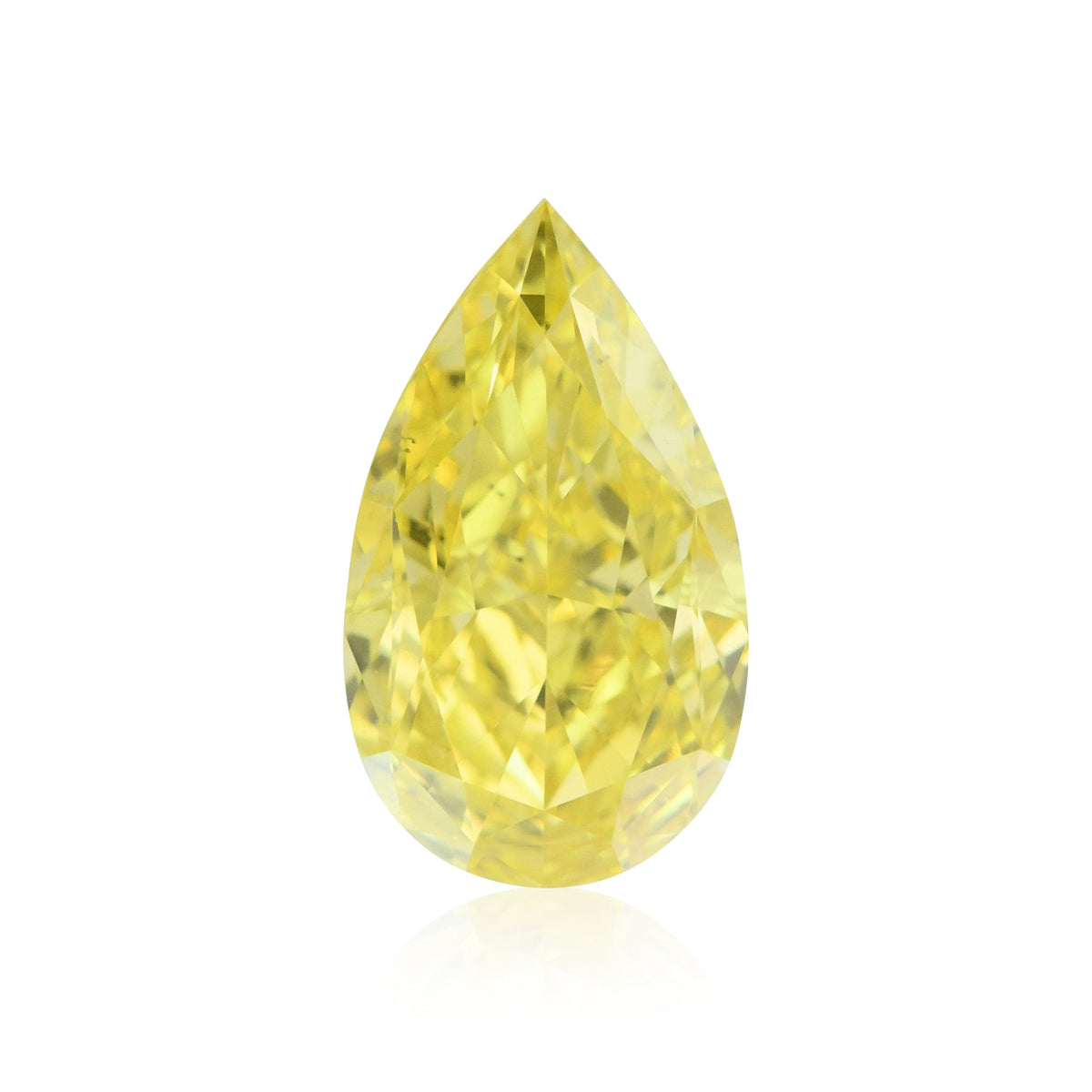 Pear Diamond | 1.22 ct | Fancy Vivid Yellow | SI1 | GIA | Ref 719812